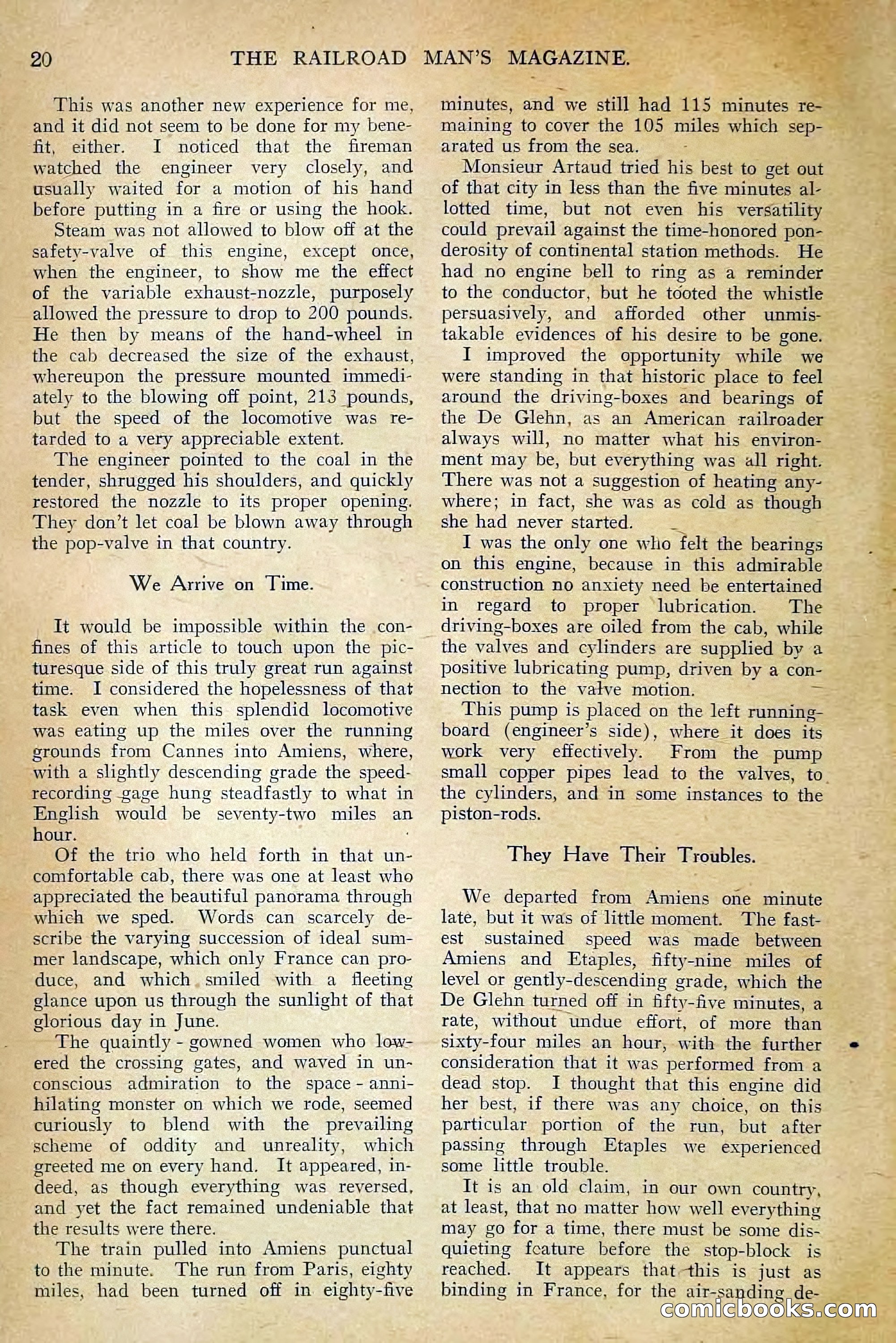 The Railroad Man's Magazine, February 1911 — page 30 of 228