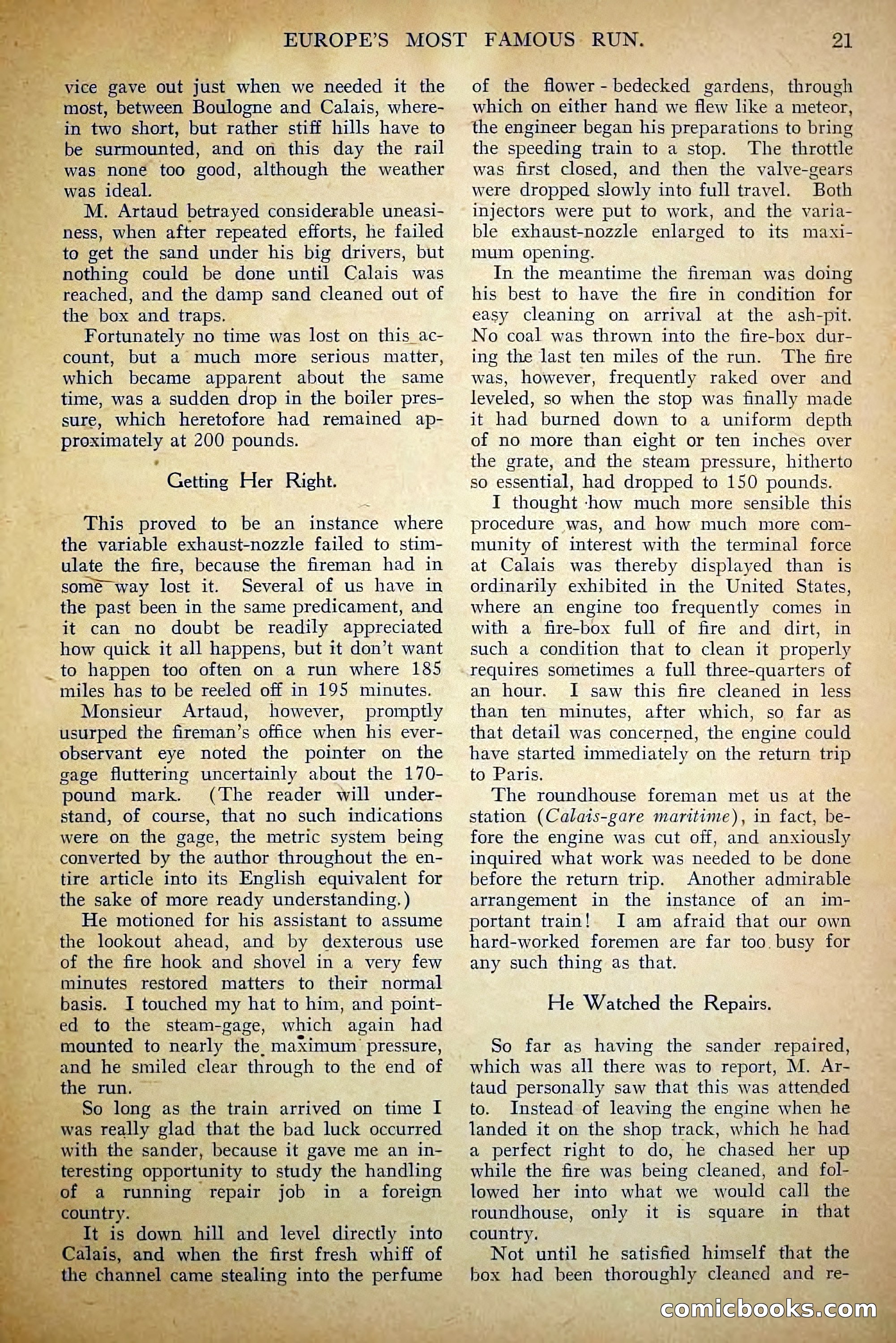 The Railroad Man's Magazine, February 1911 — page 31 of 228