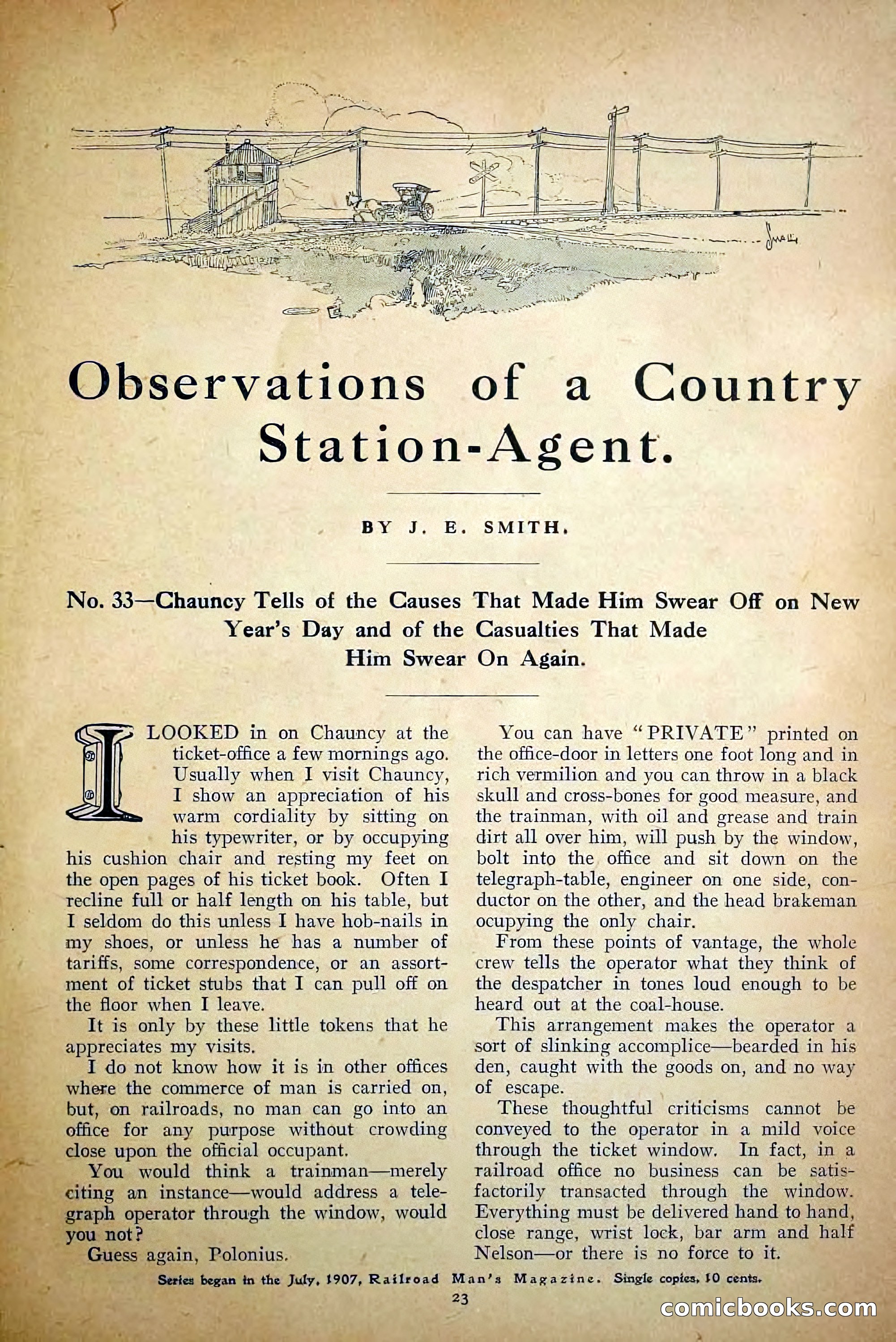 The Railroad Man's Magazine, February 1911 — page 33 of 228