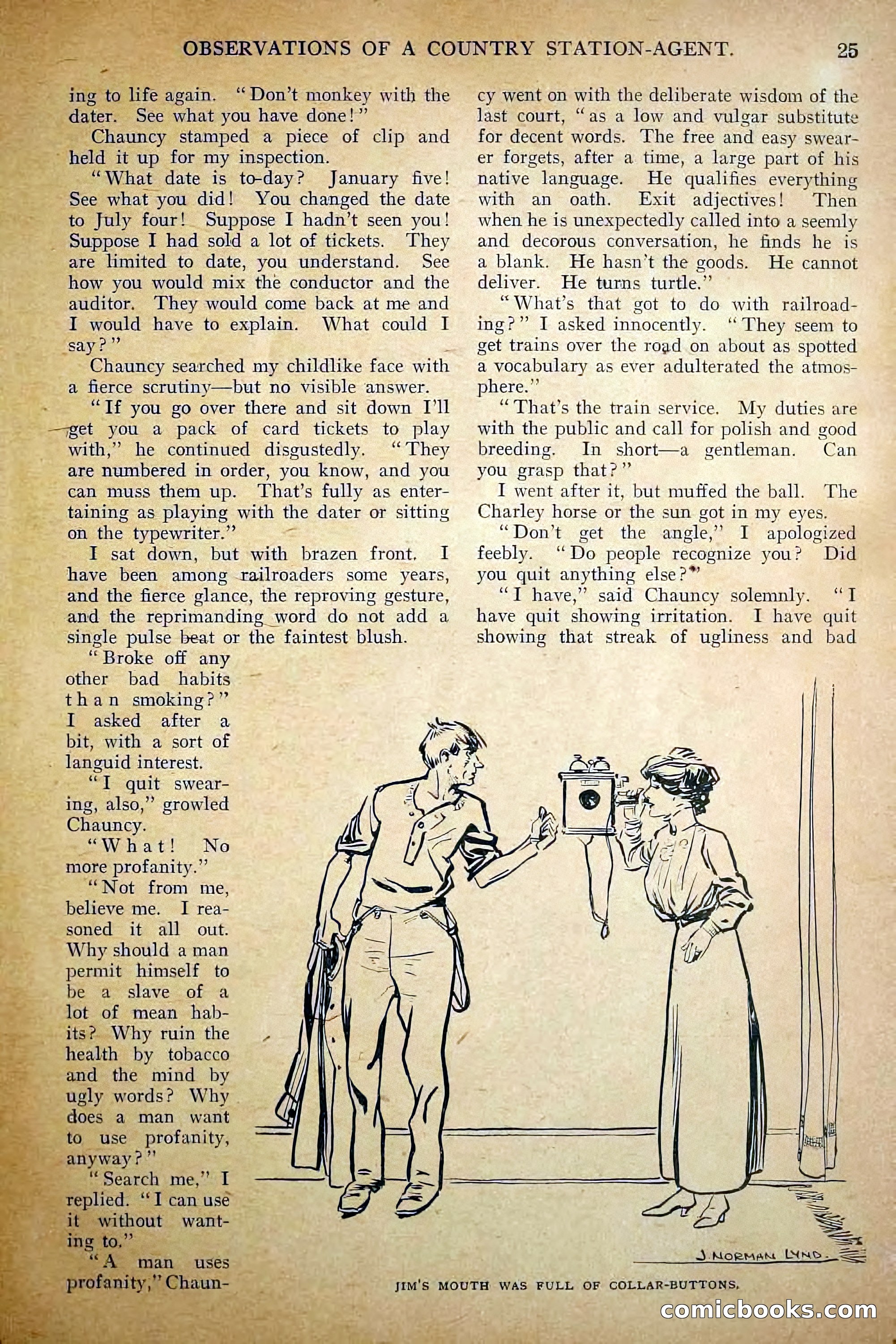 The Railroad Man's Magazine, February 1911 — page 35 of 228