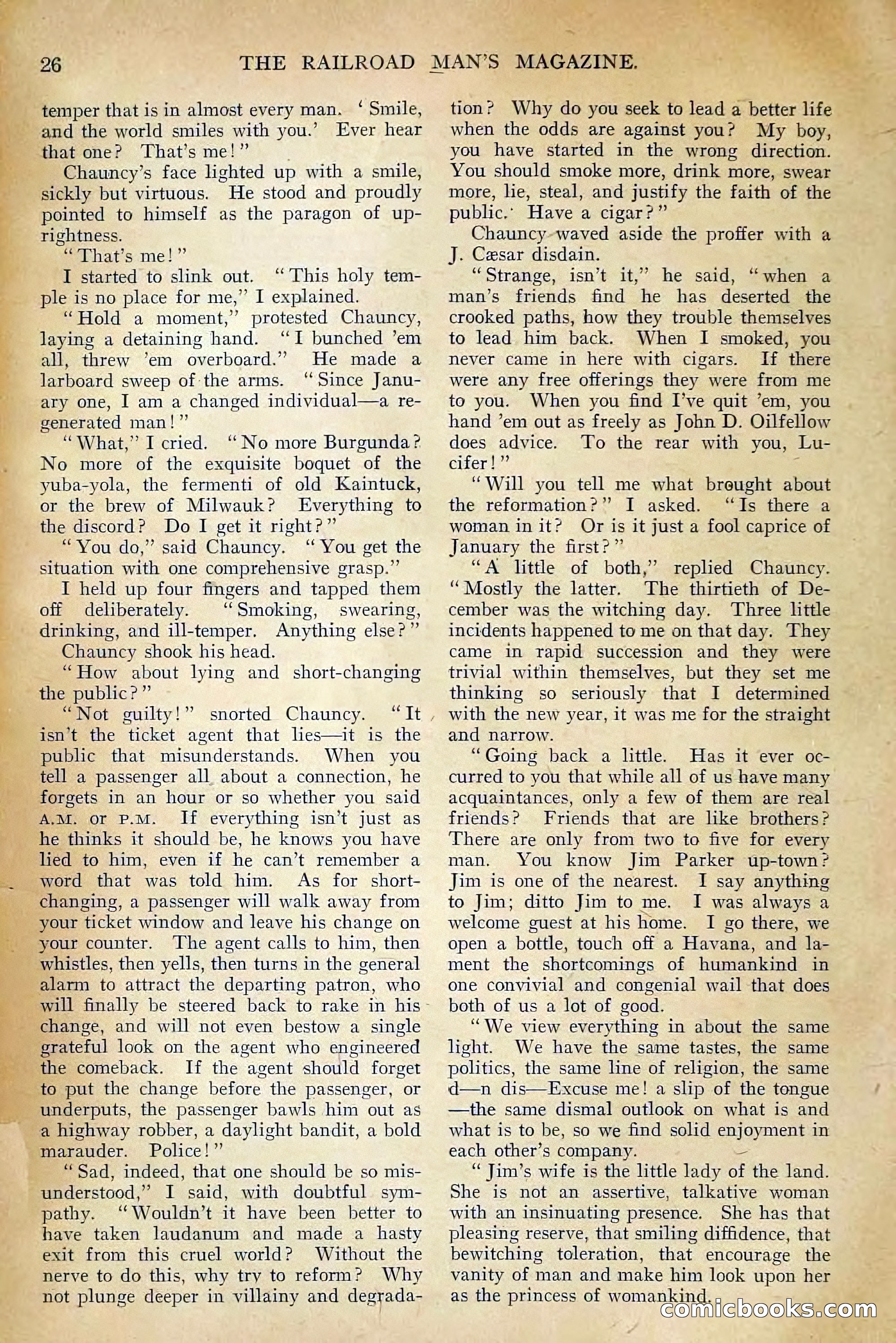 The Railroad Man's Magazine, February 1911 — page 36 of 228