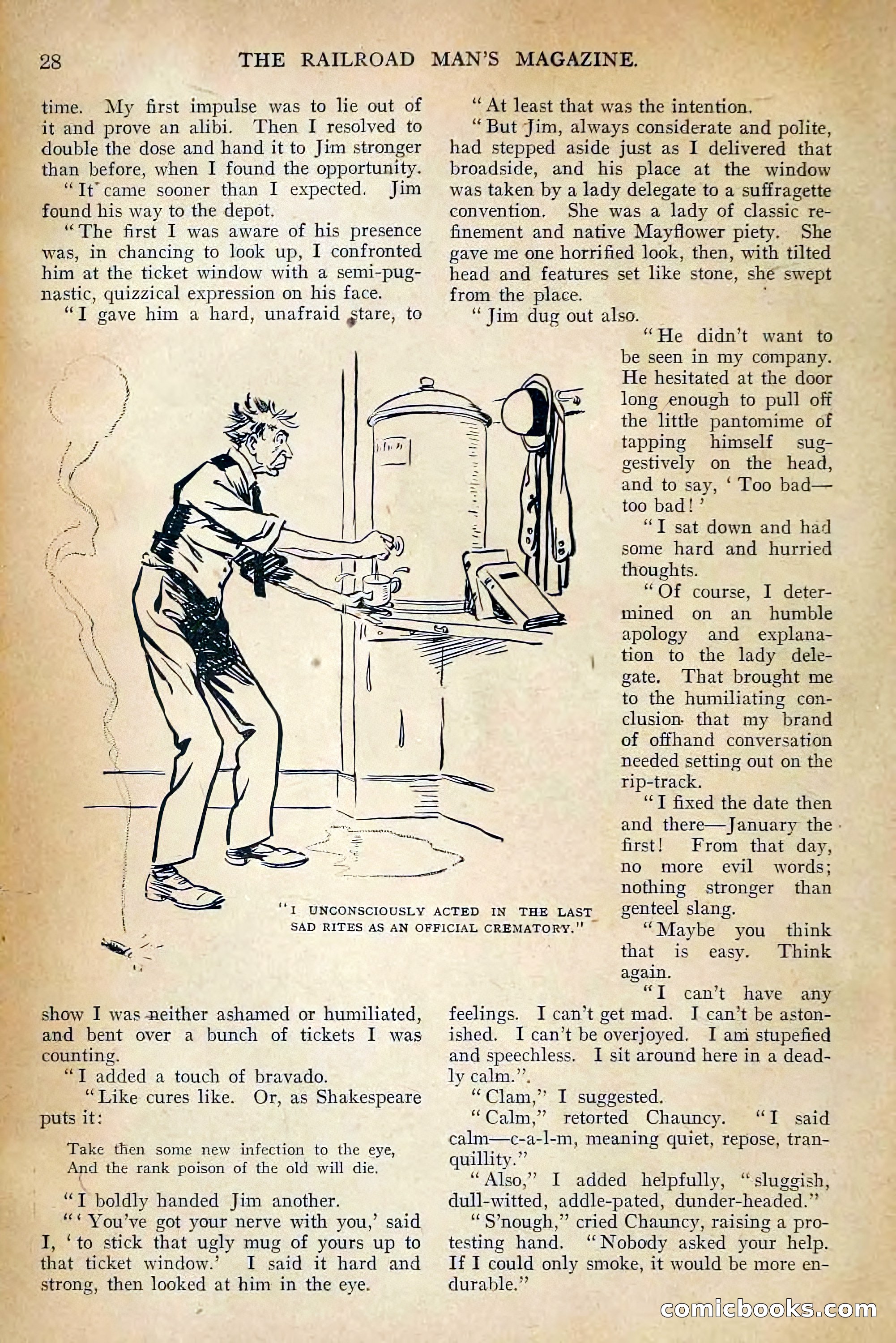 The Railroad Man's Magazine, February 1911 — page 38 of 228
