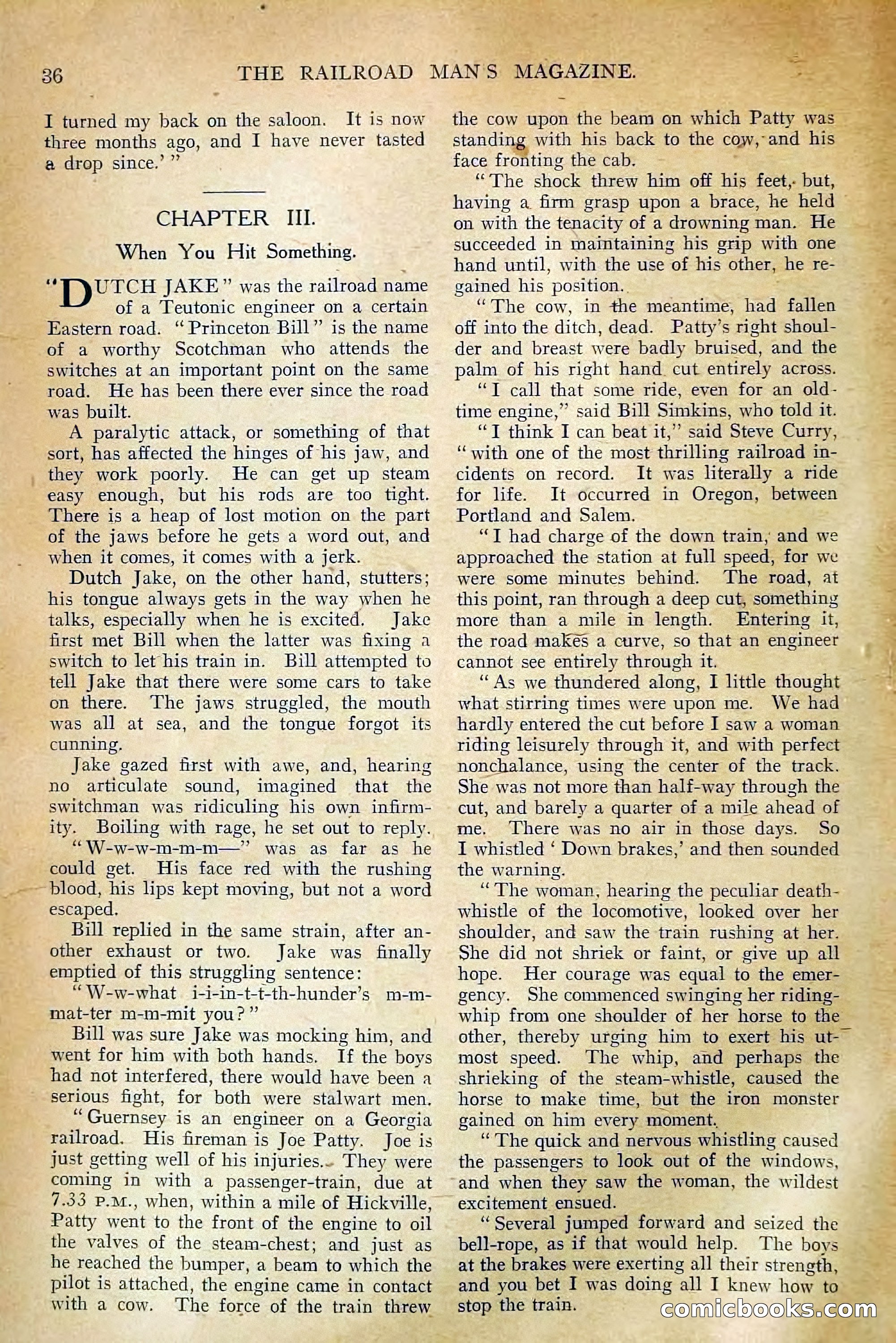 The Railroad Man's Magazine, February 1911 — page 46 of 228
