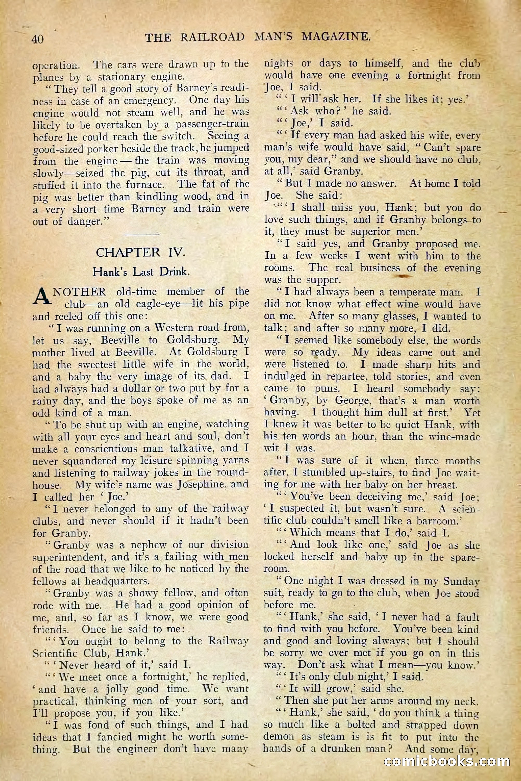 The Railroad Man's Magazine, February 1911 — page 50 of 228