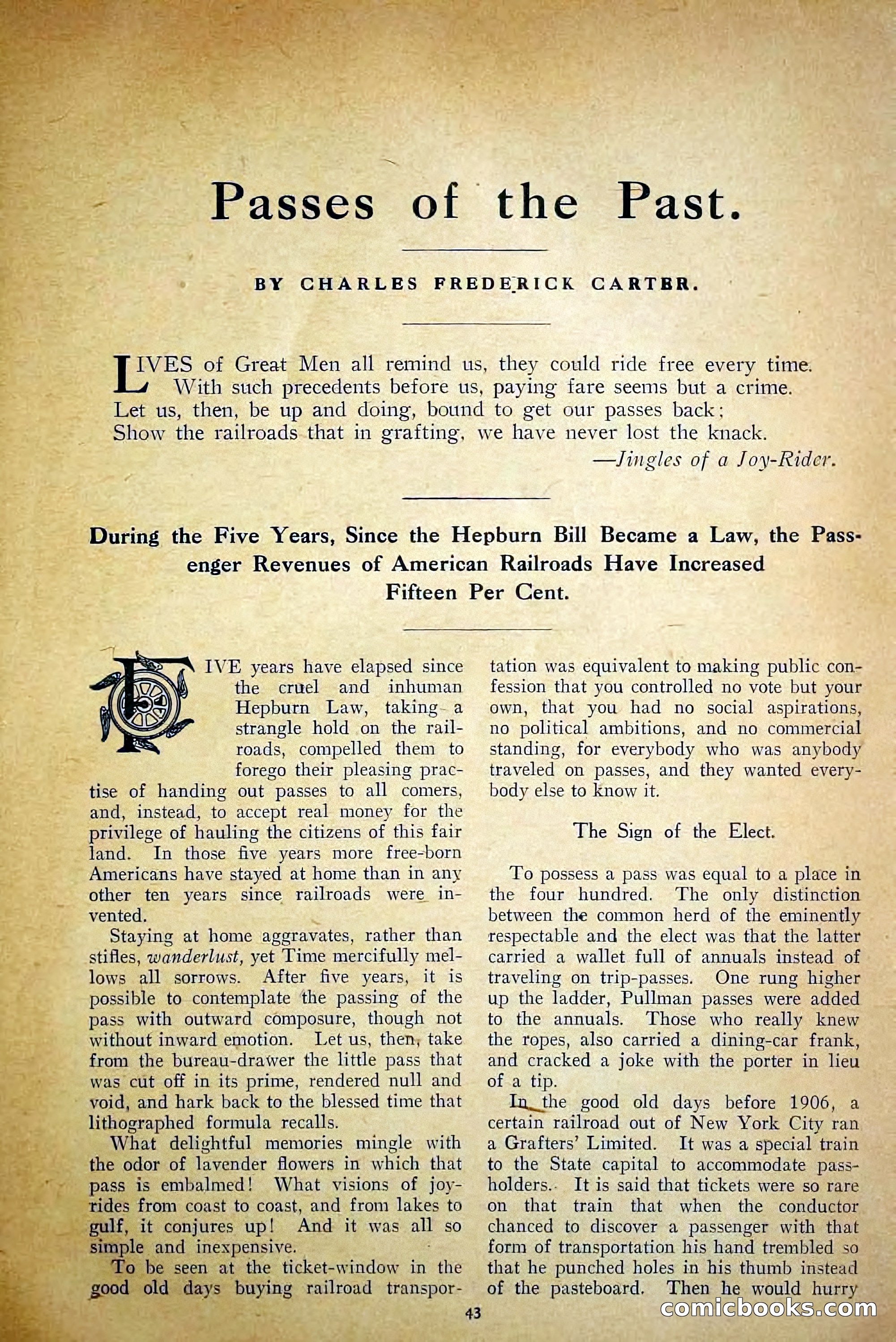 The Railroad Man's Magazine, February 1911 — page 53 of 228