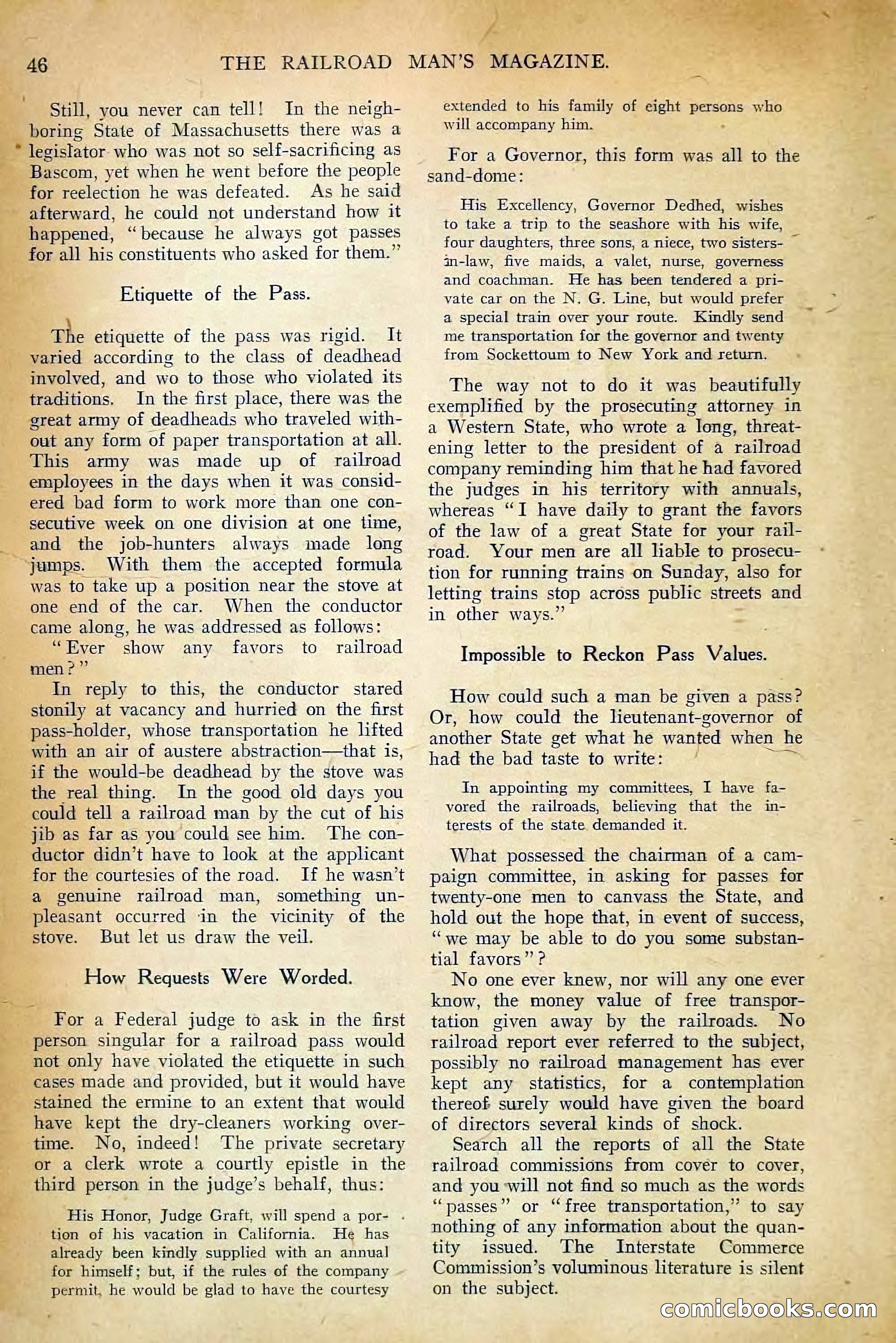 The Railroad Man's Magazine, February 1911 — page 56 of 228