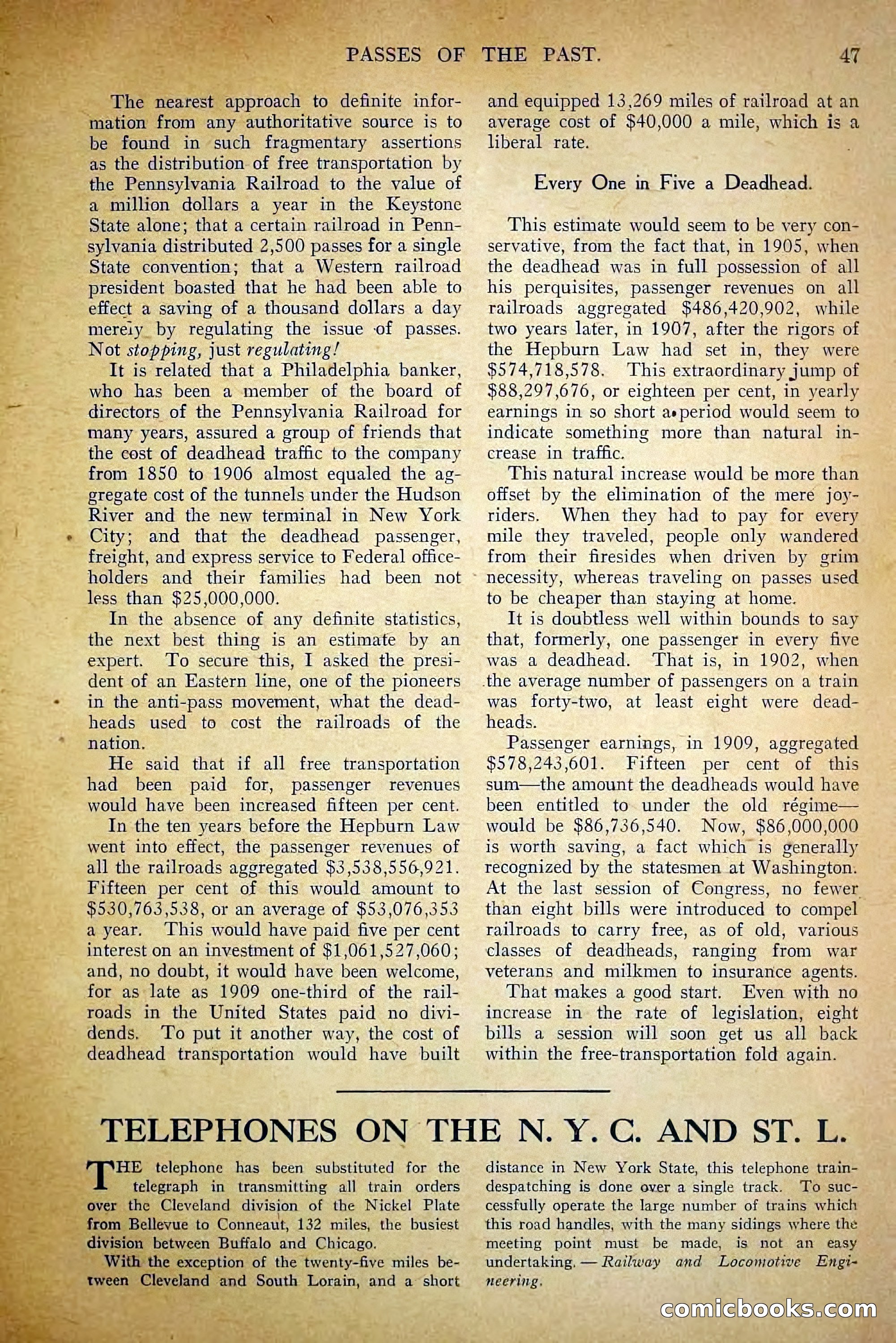 The Railroad Man's Magazine, February 1911 — page 57 of 228