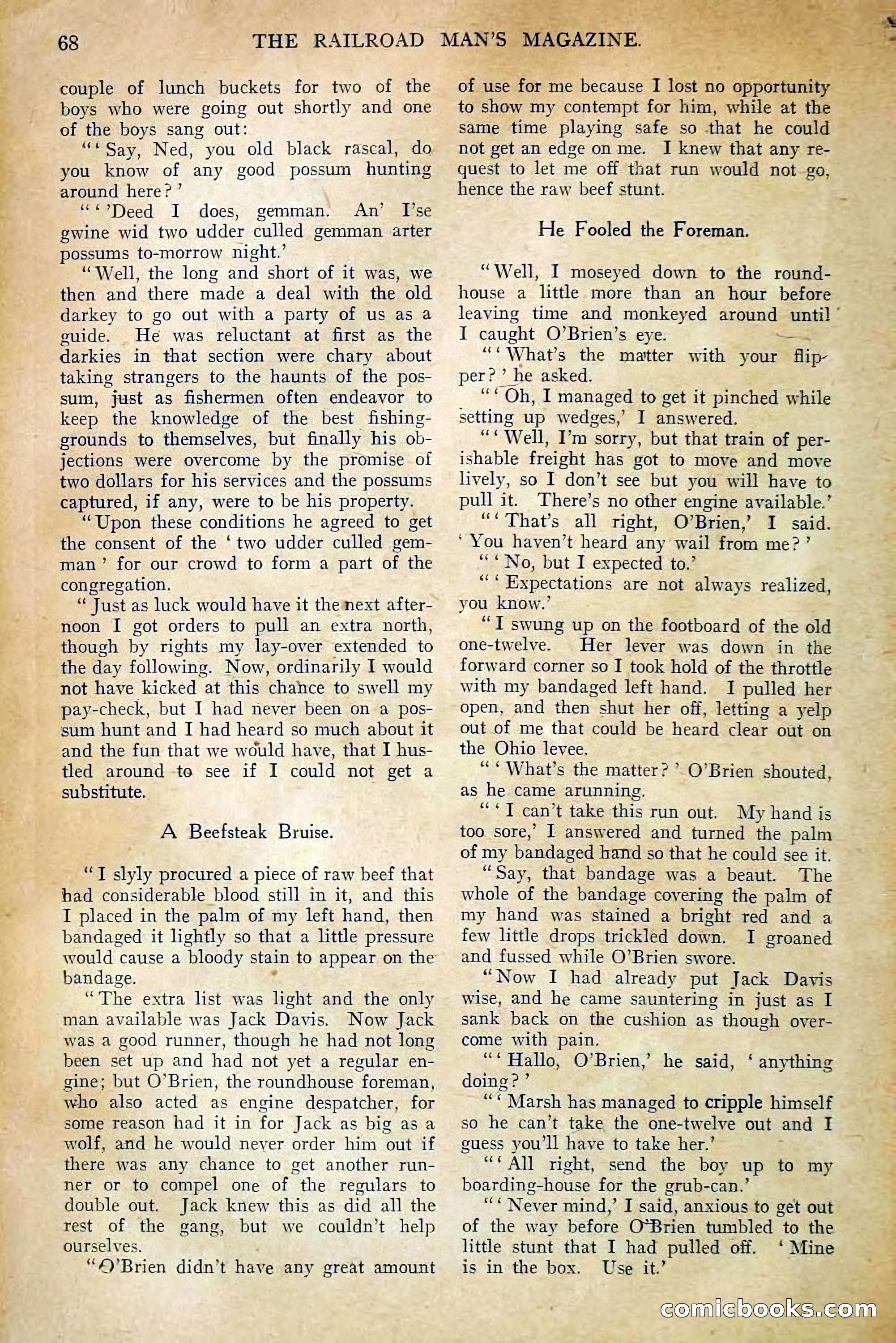 The Railroad Man's Magazine, February 1911 — page 78 of 228