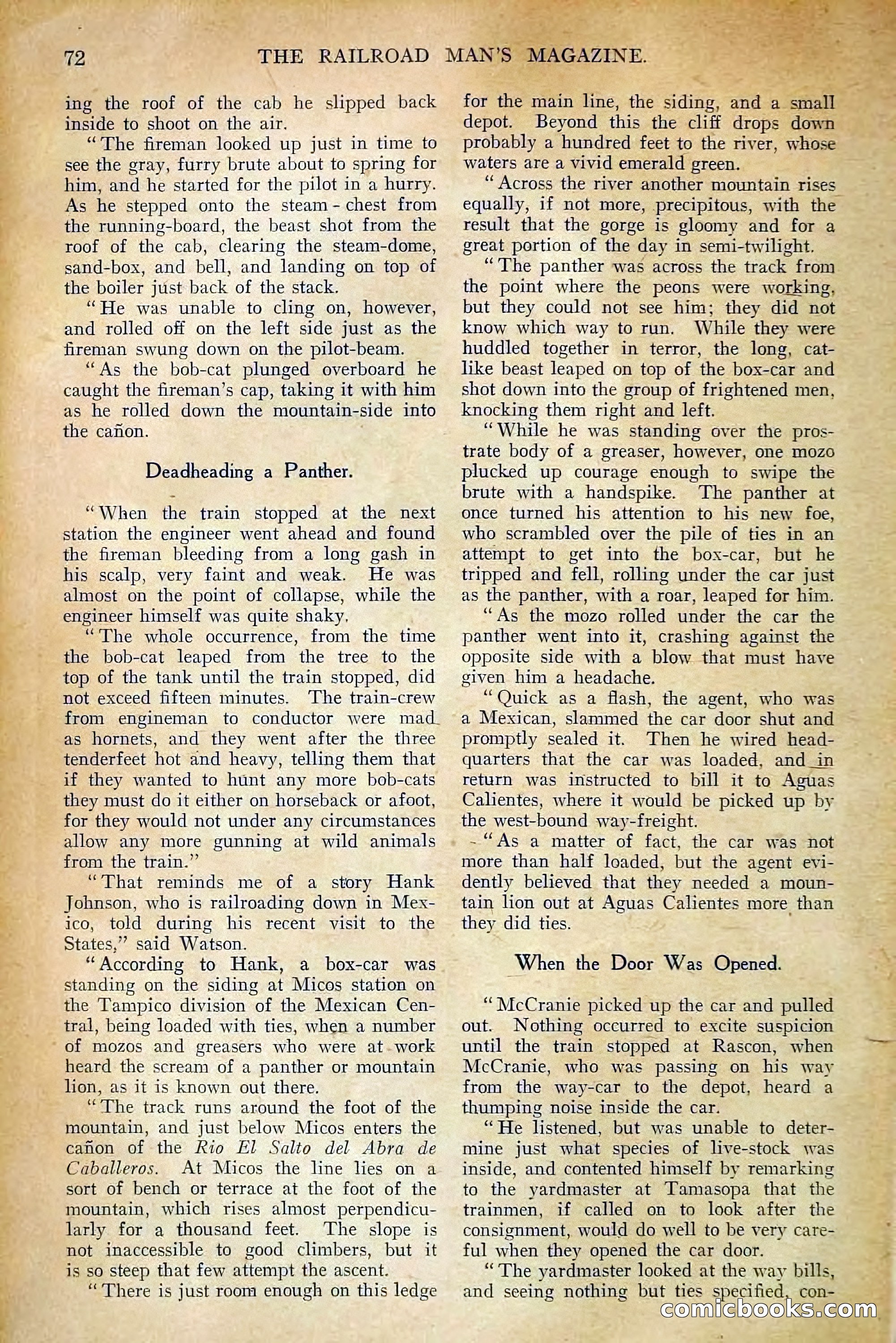 The Railroad Man's Magazine, February 1911 — page 82 of 228