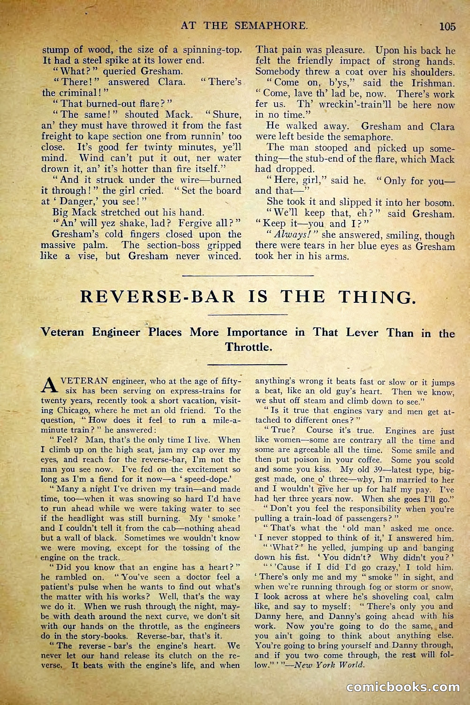 The Railroad Man's Magazine, February 1911 — page 115 of 228
