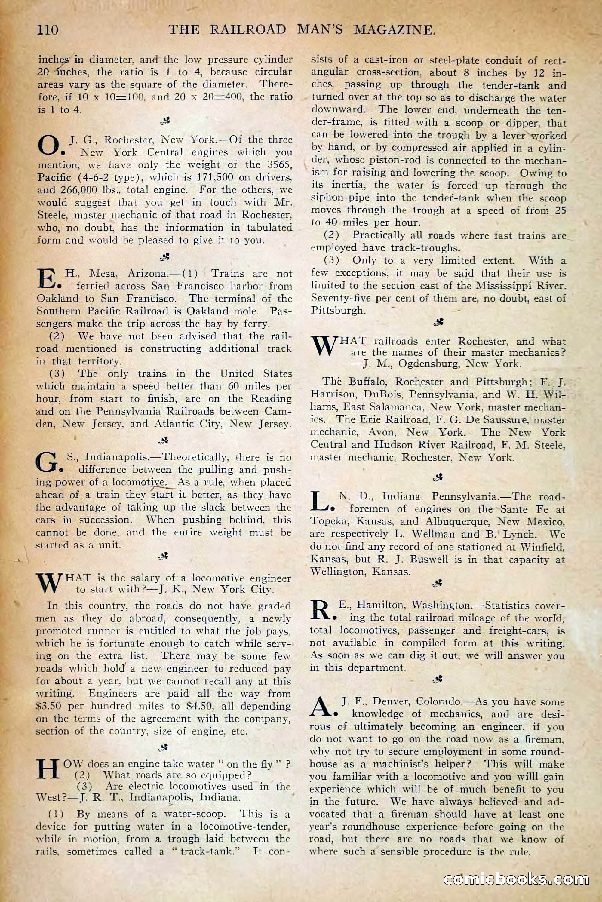 The Railroad Man's Magazine, February 1911 — page 120 of 228