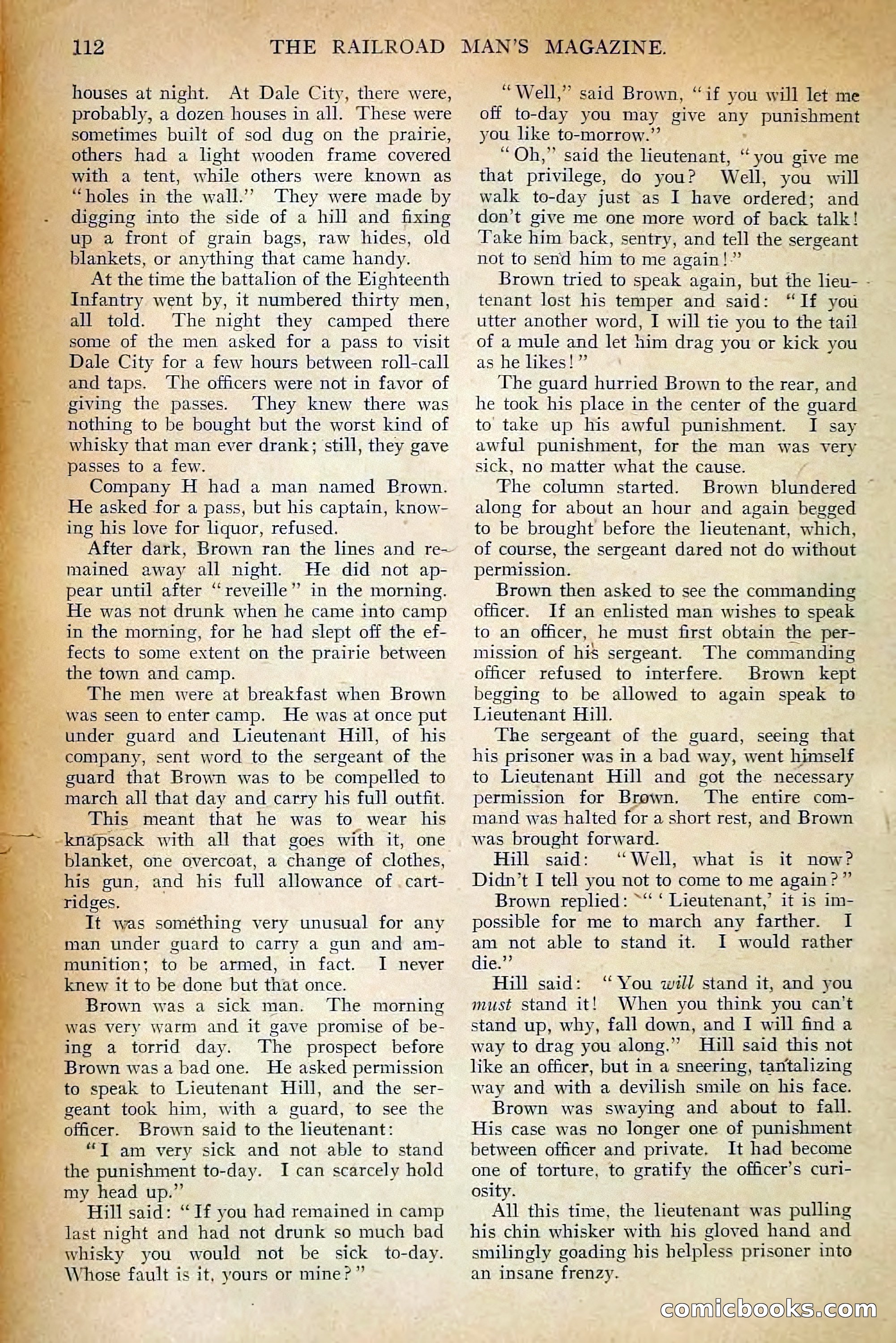The Railroad Man's Magazine, February 1911 — page 122 of 228