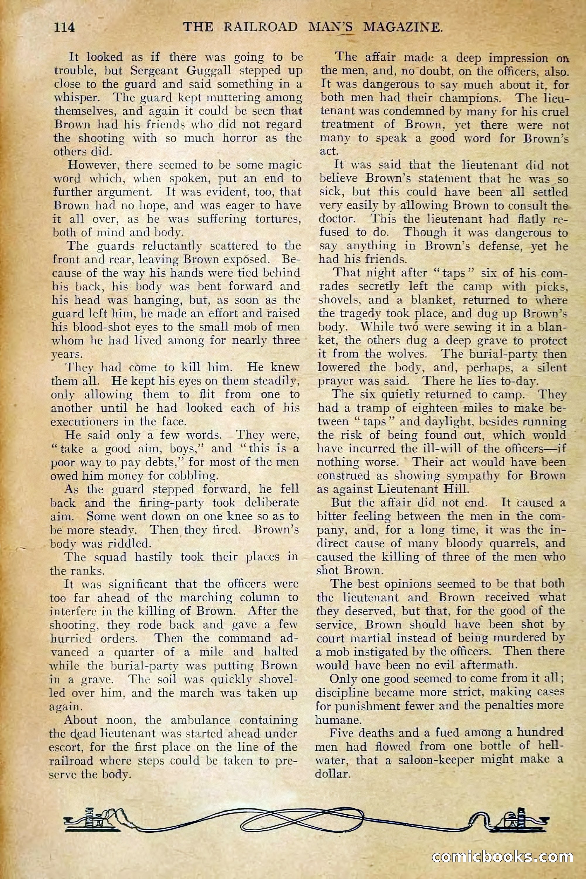 The Railroad Man's Magazine, February 1911 — page 124 of 228