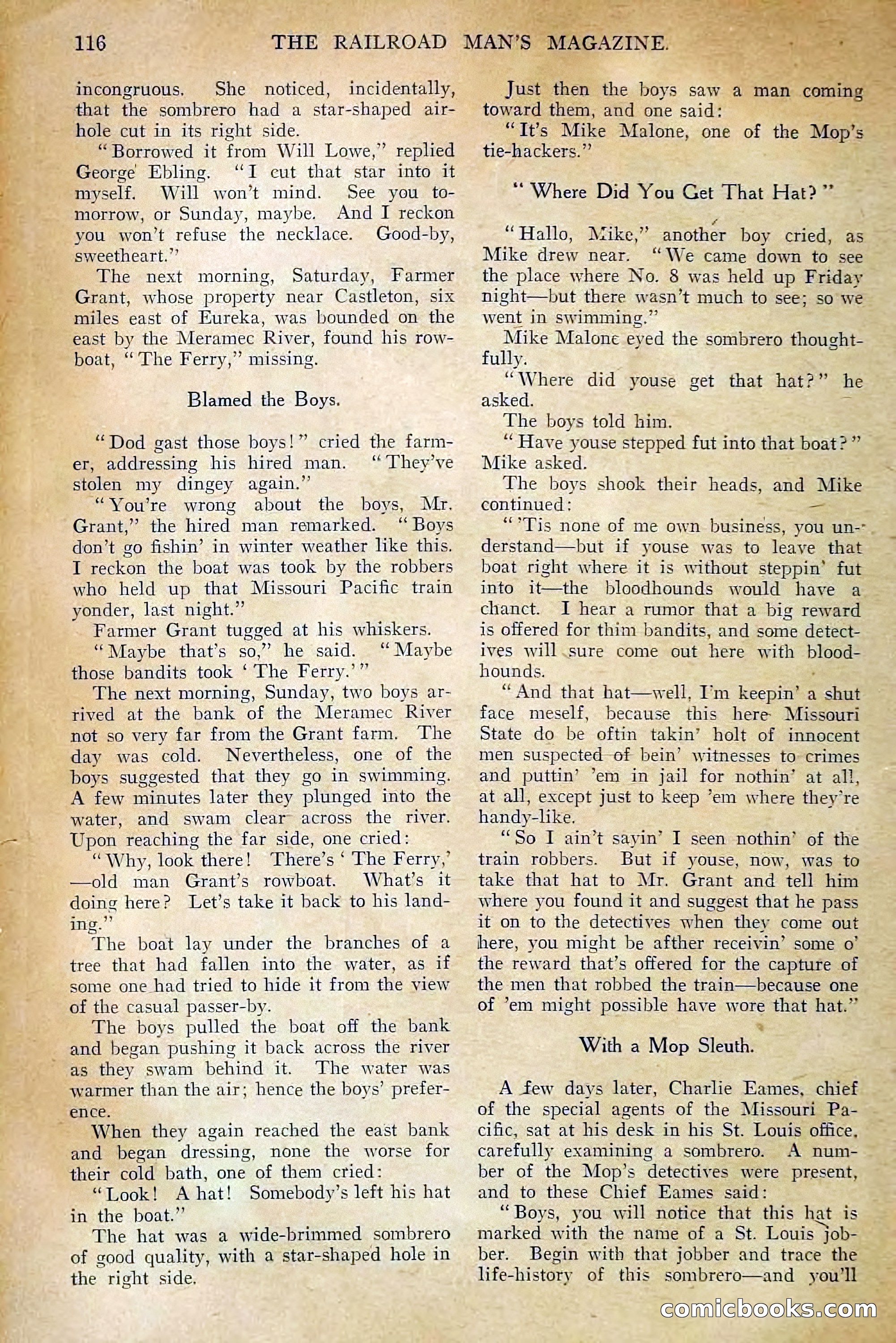 The Railroad Man's Magazine, February 1911 — page 126 of 228
