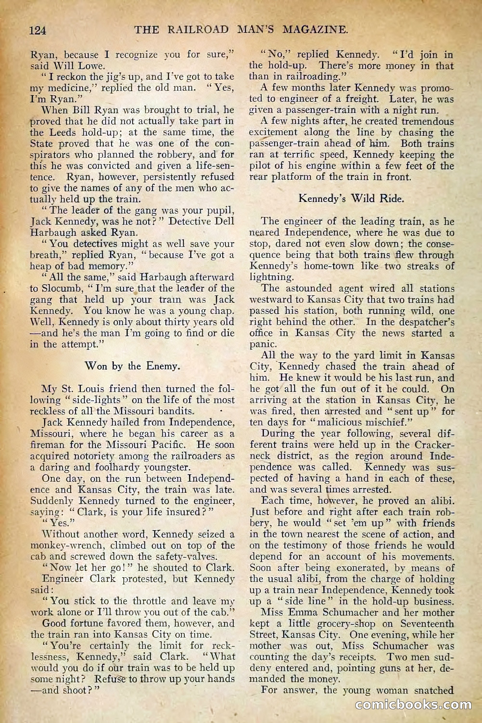 The Railroad Man's Magazine, February 1911 — page 134 of 228
