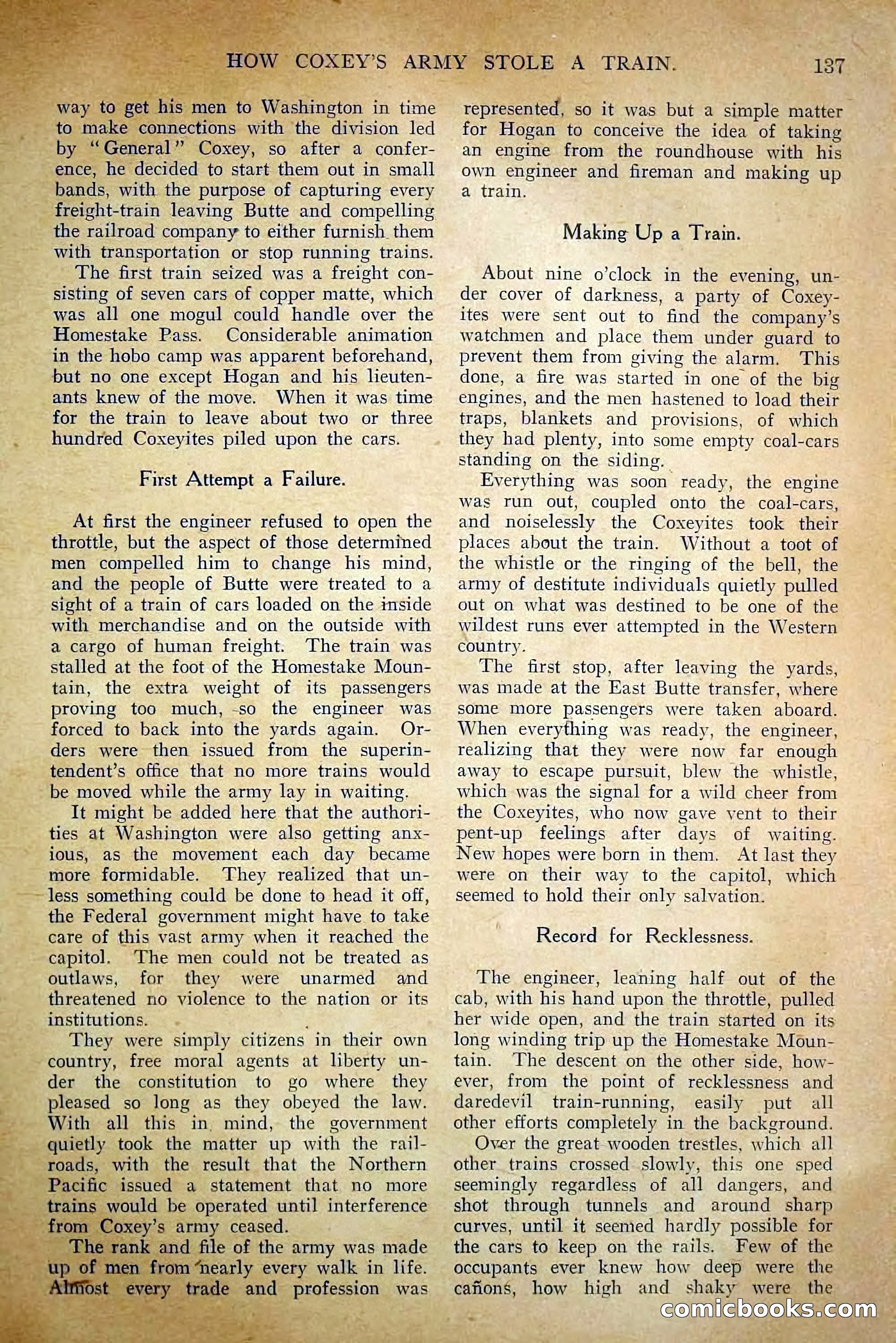 The Railroad Man's Magazine, February 1911 — page 147 of 228