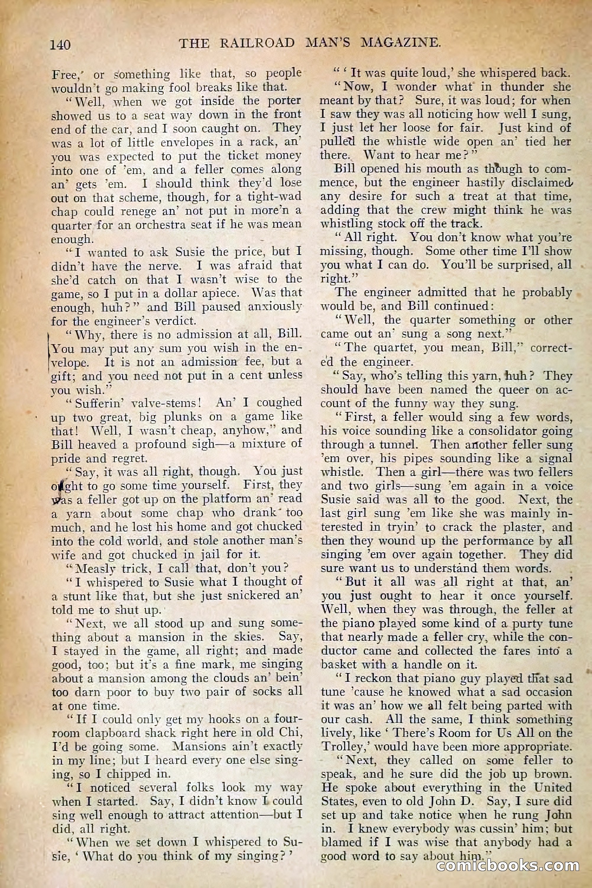 The Railroad Man's Magazine, February 1911 — page 150 of 228