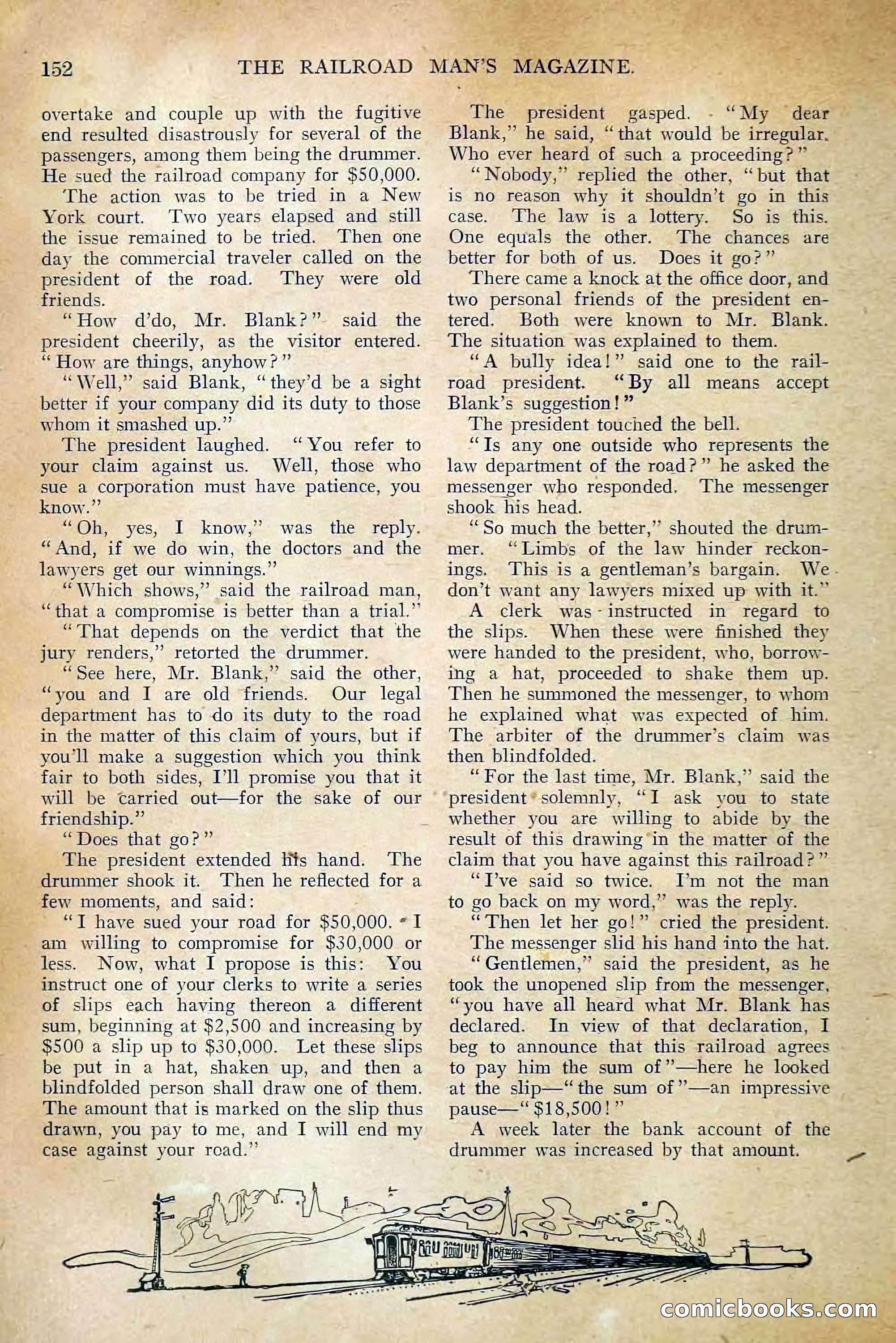 The Railroad Man's Magazine, February 1911 — page 162 of 228