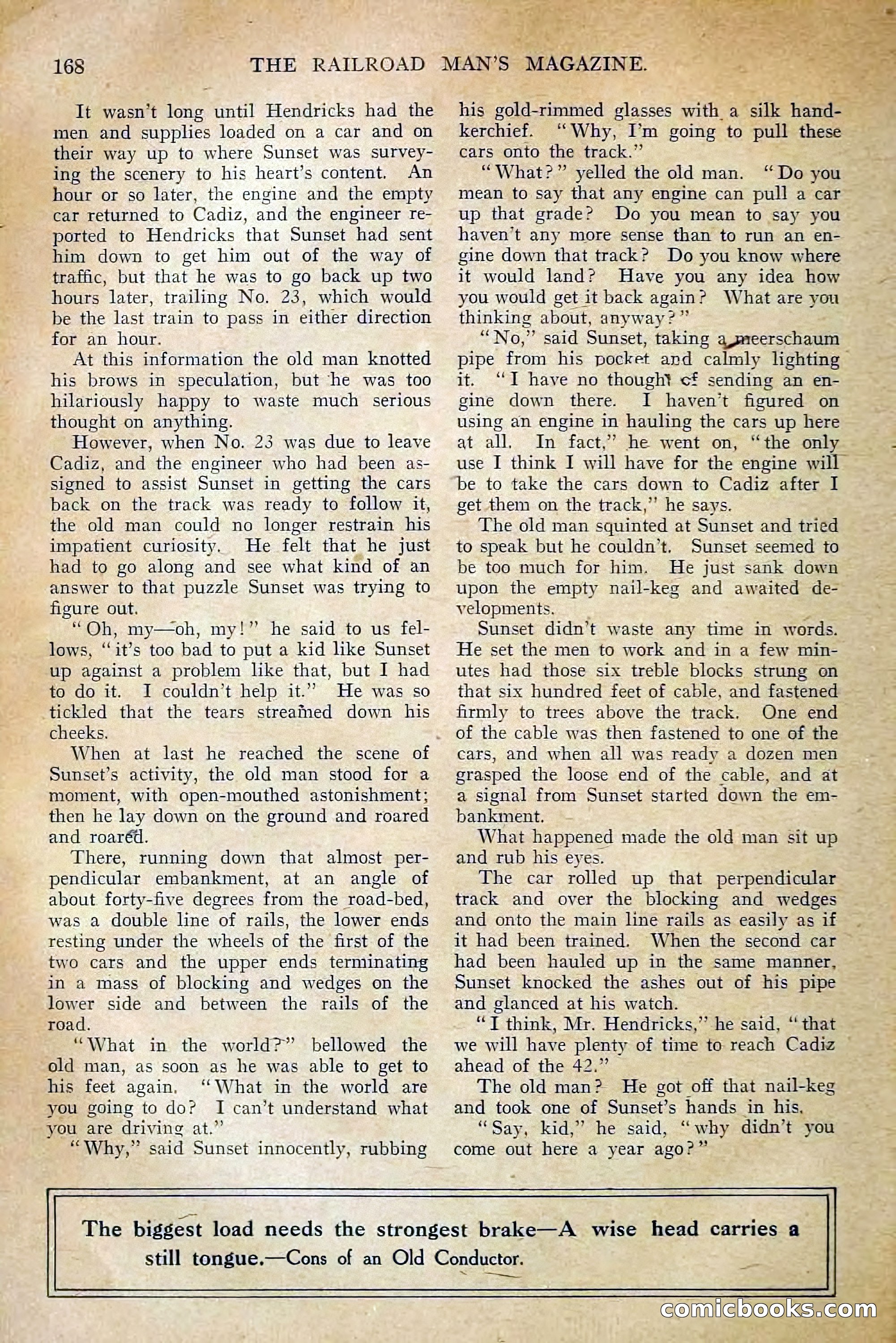 The Railroad Man's Magazine, February 1911 — page 178 of 228
