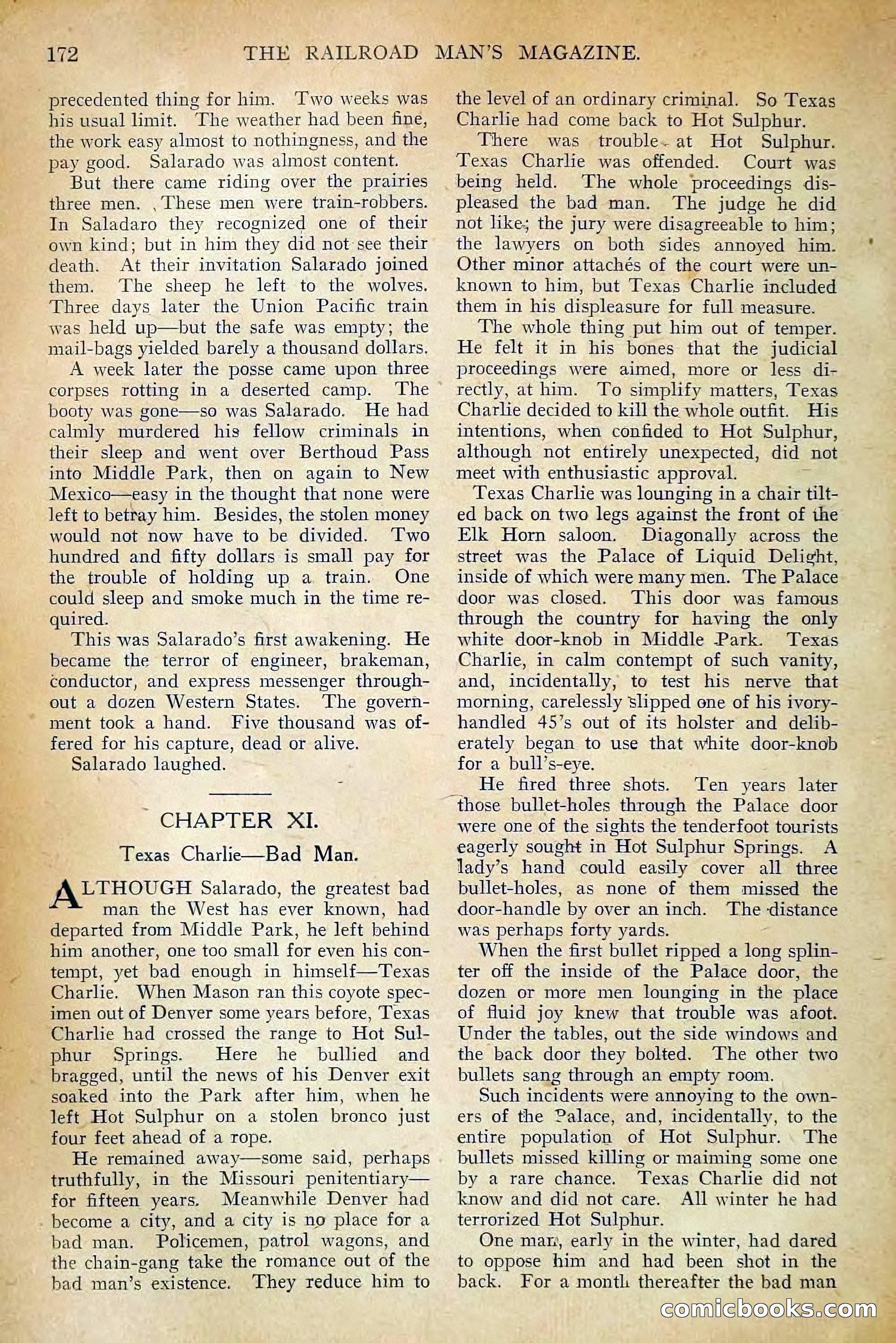 The Railroad Man's Magazine, February 1911 — page 182 of 228