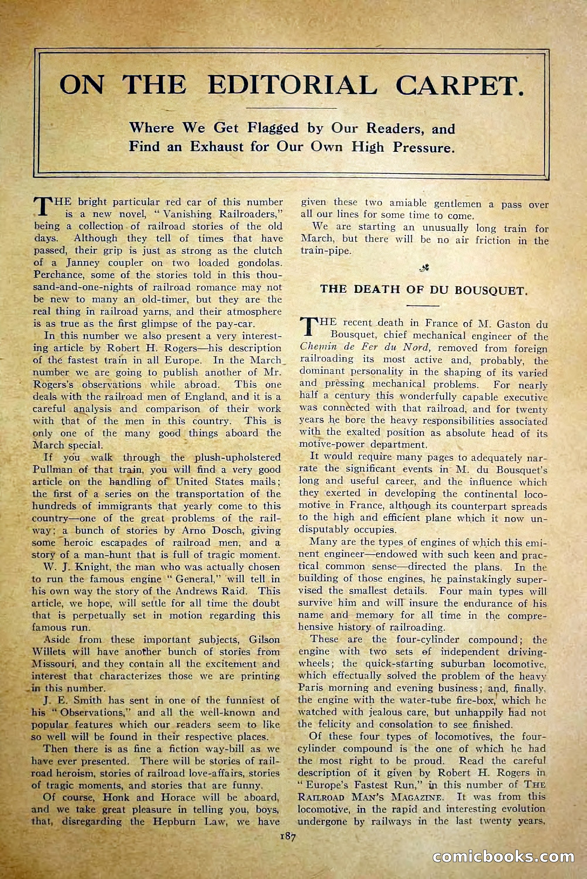 The Railroad Man's Magazine, February 1911 — page 197 of 228