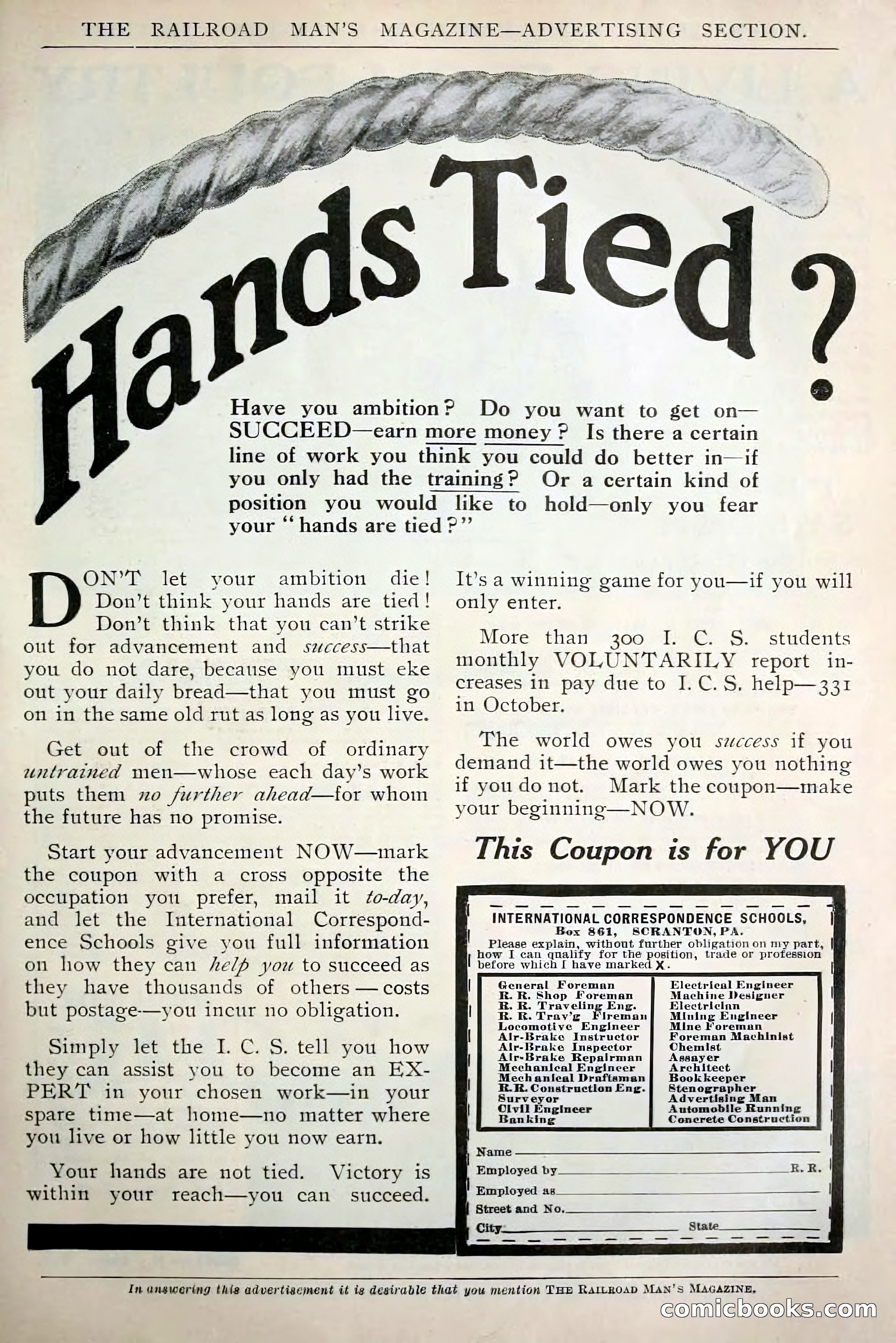The Railroad Man's Magazine, February 1911 — page 205 of 228