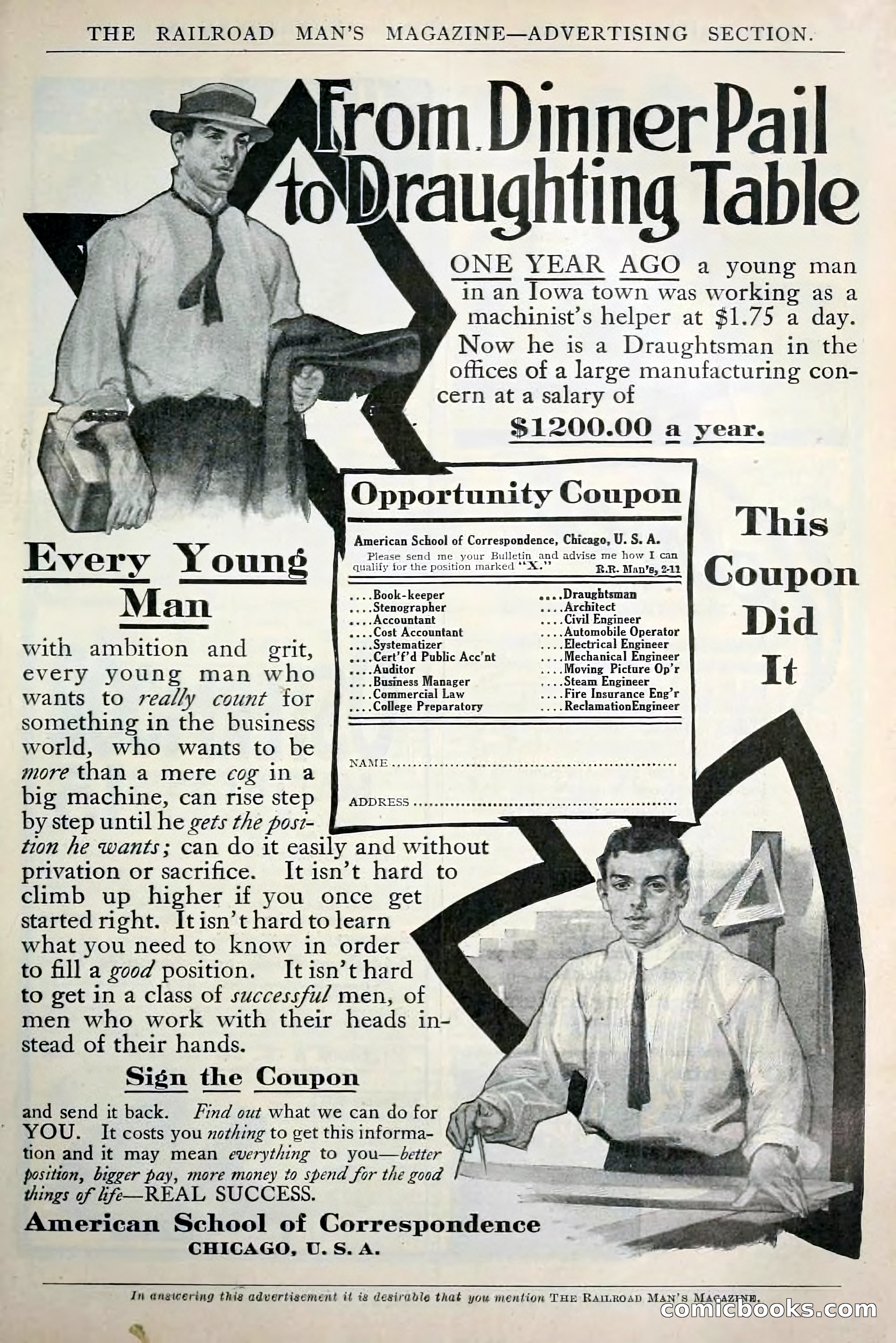 The Railroad Man's Magazine, February 1911 — page 211 of 228