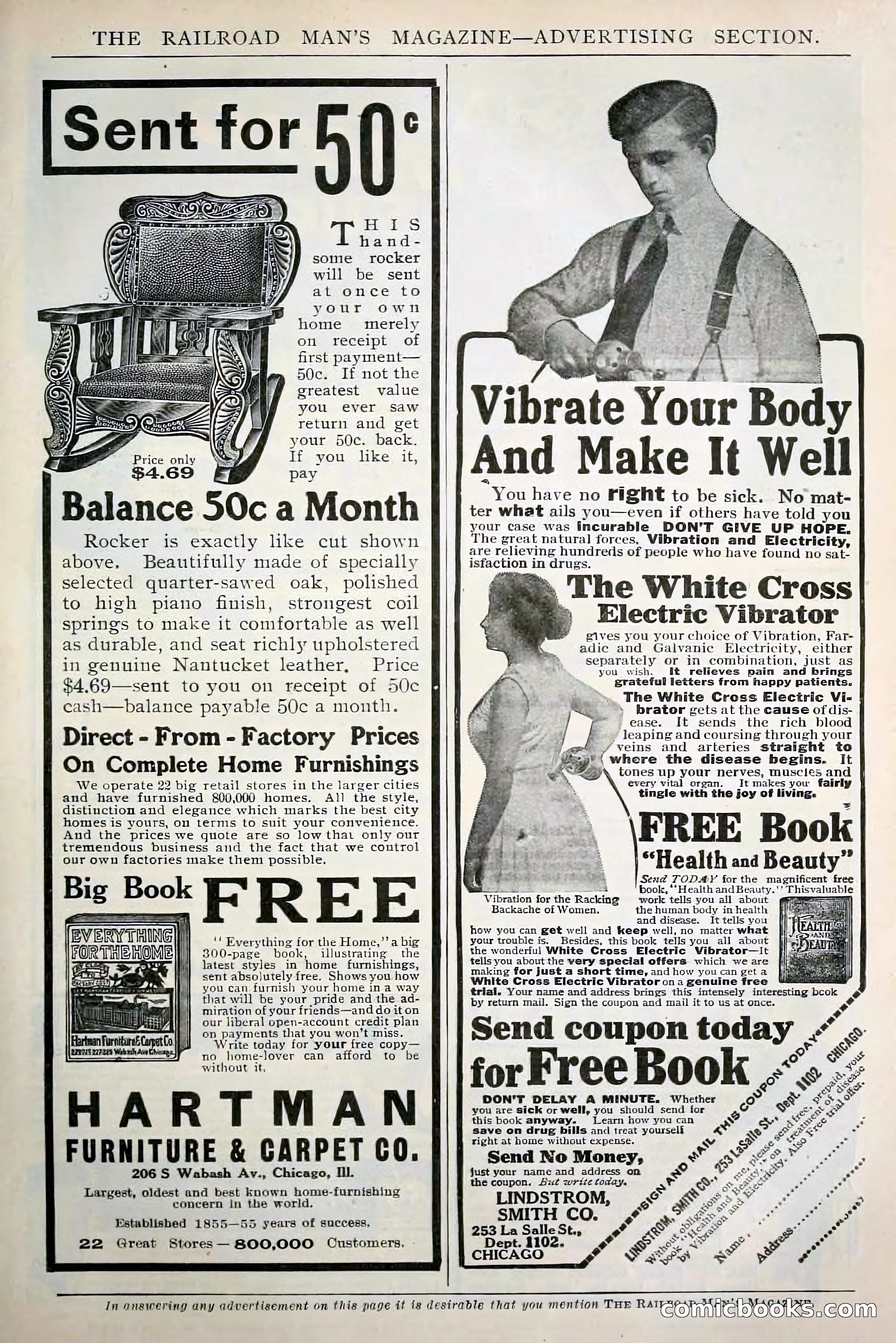 The Railroad Man's Magazine, February 1911 — page 217 of 228