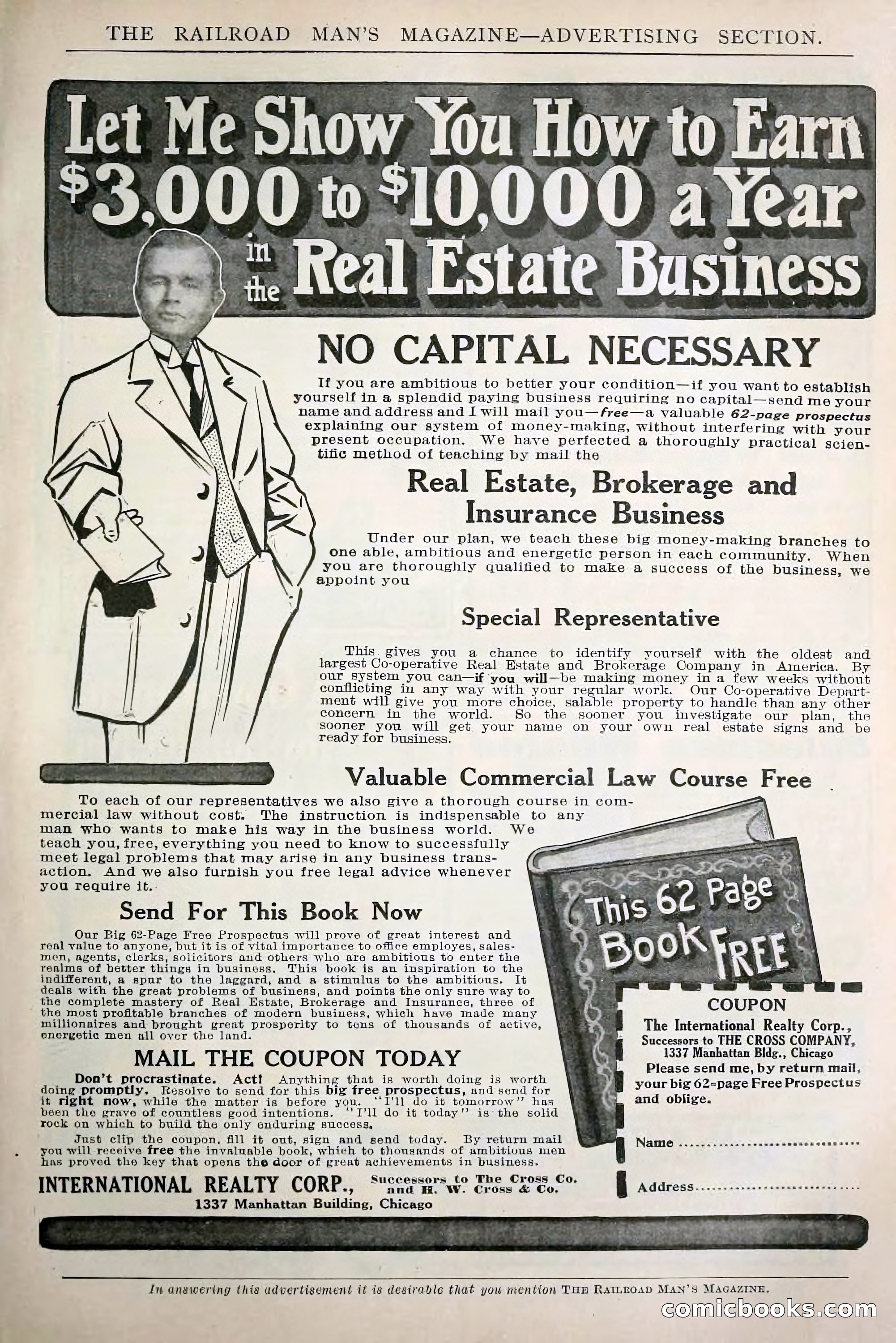 The Railroad Man's Magazine, March 1911 — page 9 of 230