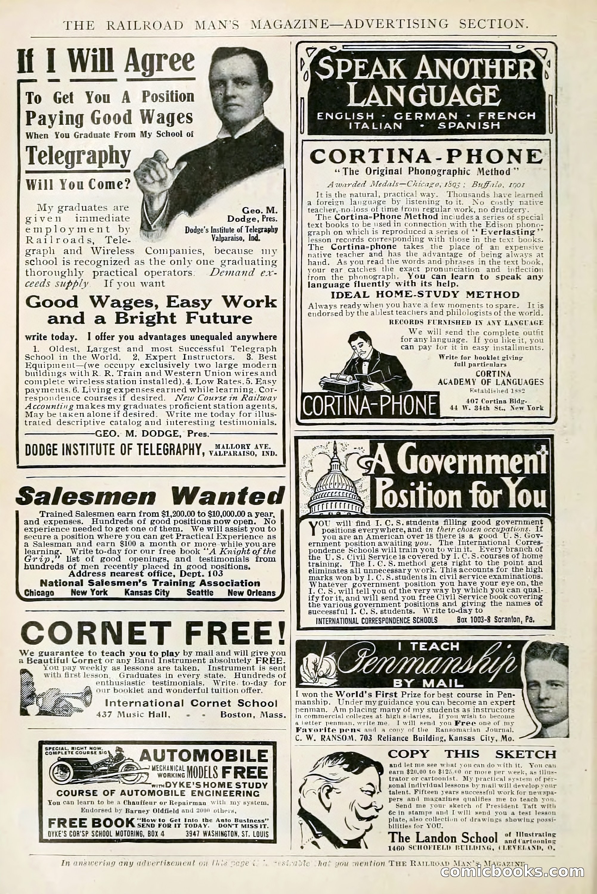 The Railroad Man's Magazine, March 1911 — page 10 of 230