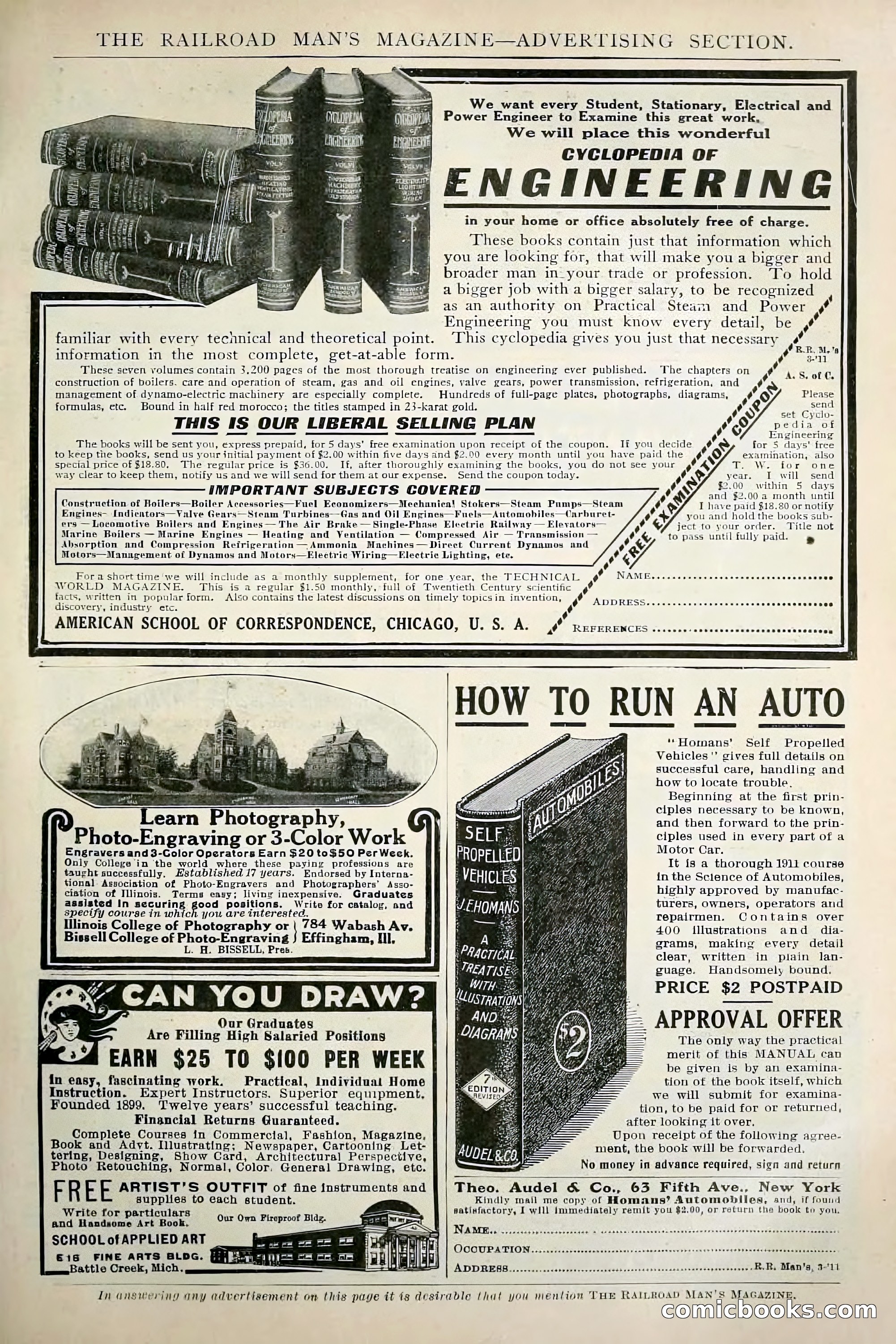 The Railroad Man's Magazine, March 1911 — page 11 of 230
