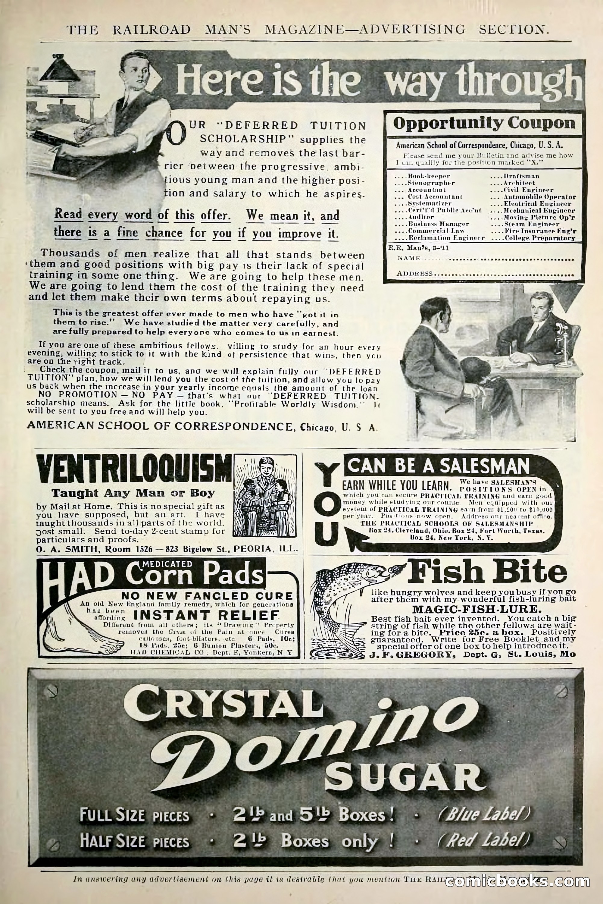 The Railroad Man's Magazine, March 1911 — page 13 of 230