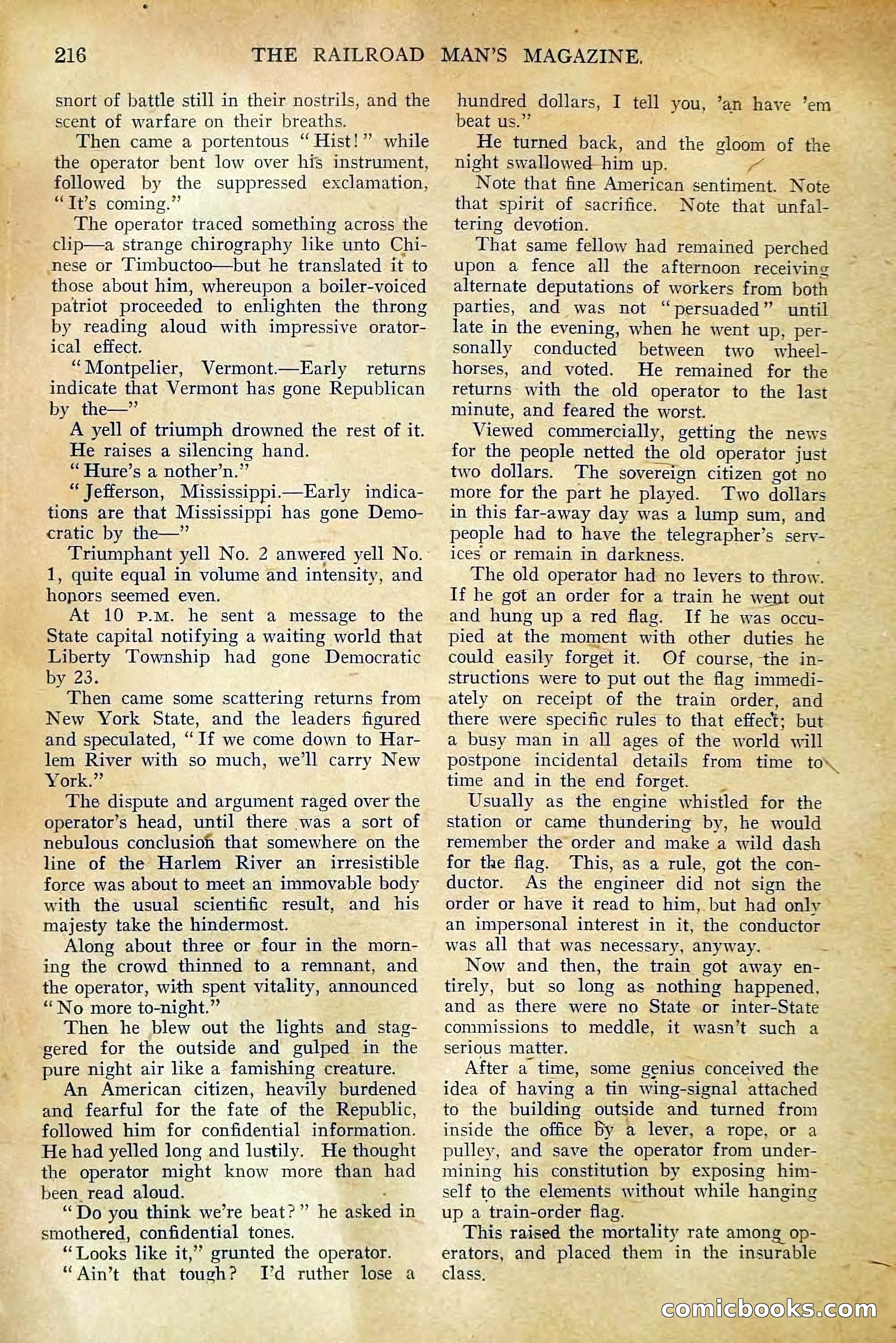 The Railroad Man's Magazine, March 1911 — page 42 of 230