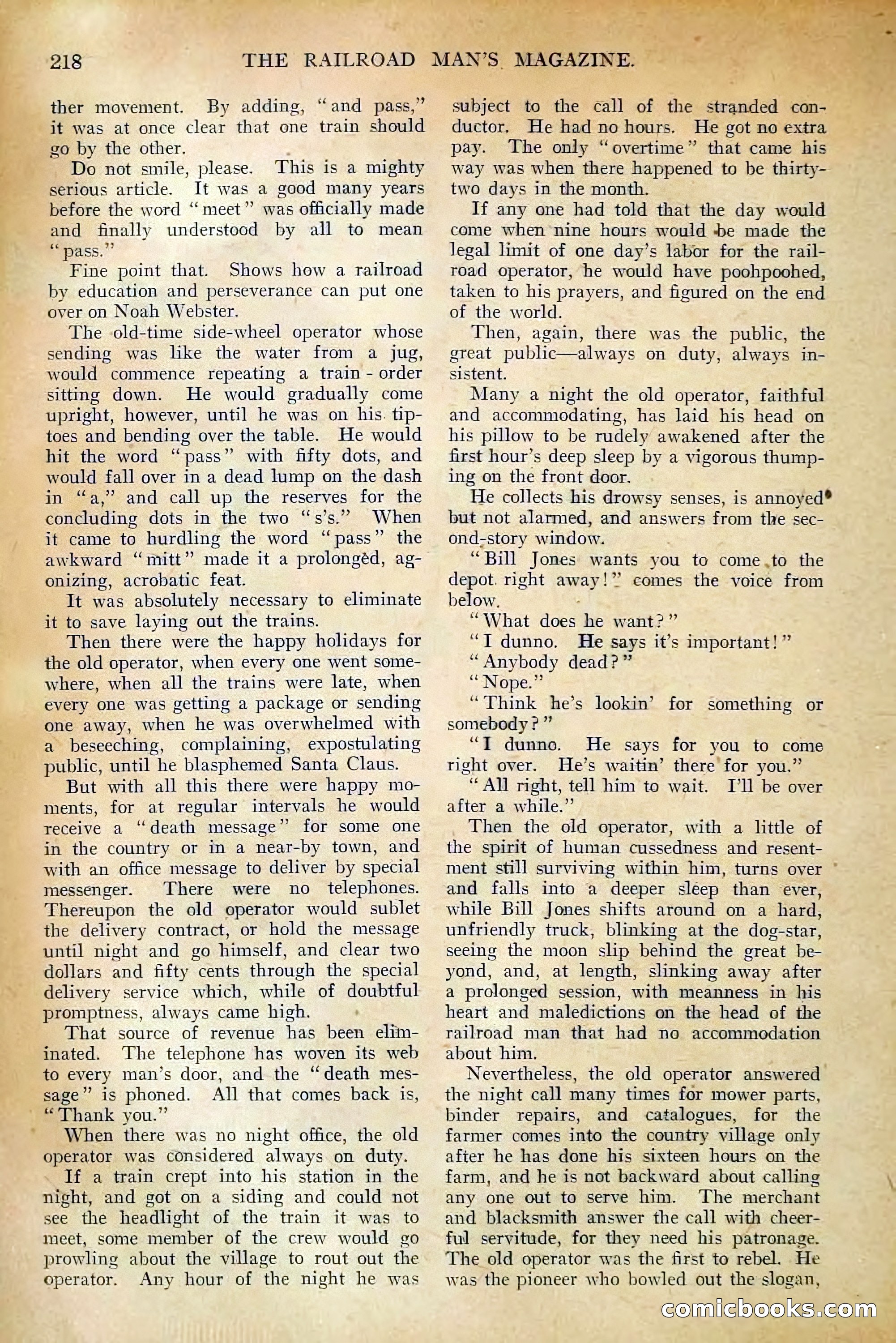 The Railroad Man's Magazine, March 1911 — page 44 of 230