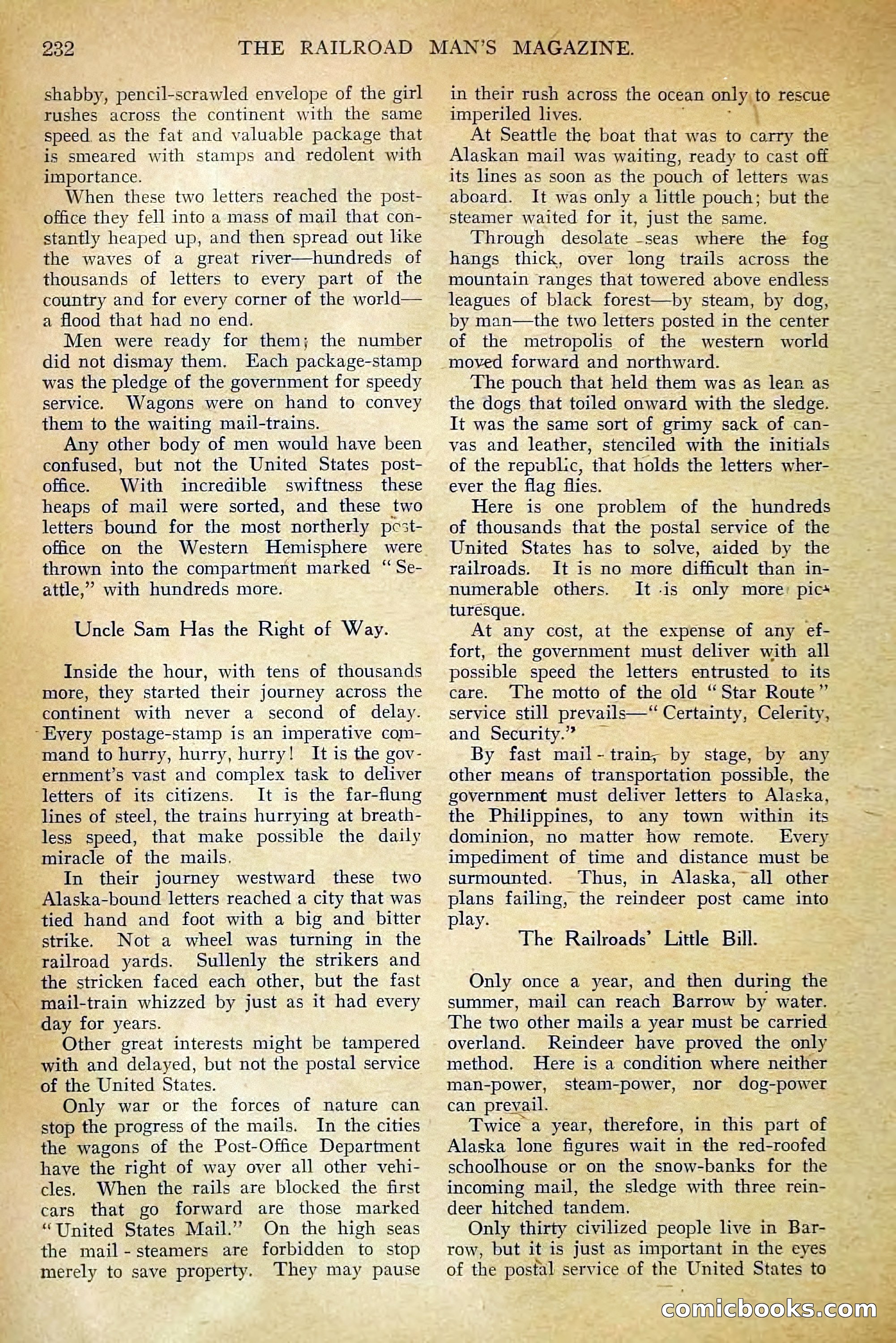 The Railroad Man's Magazine, March 1911 — page 58 of 230