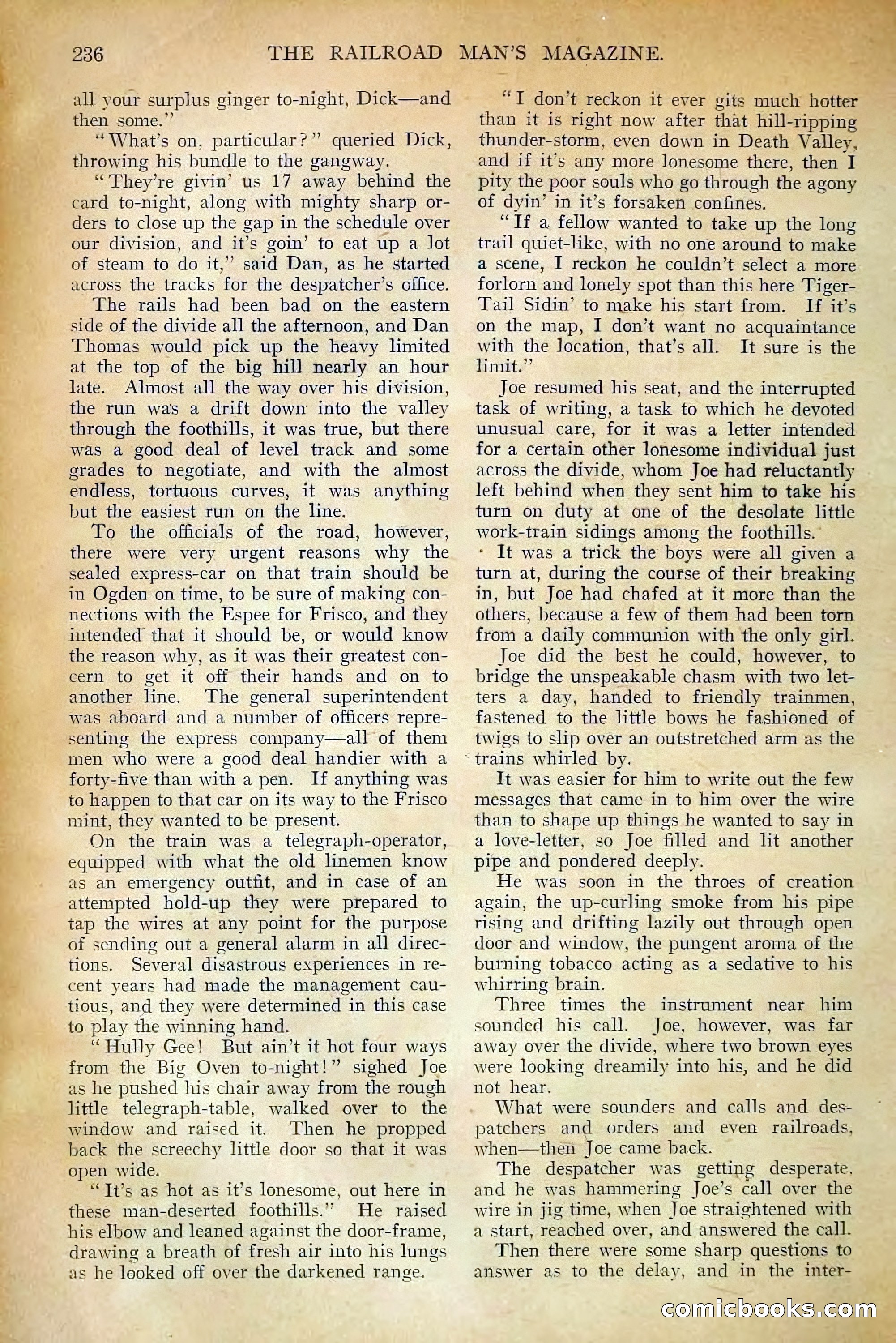 The Railroad Man's Magazine, March 1911 — page 62 of 230