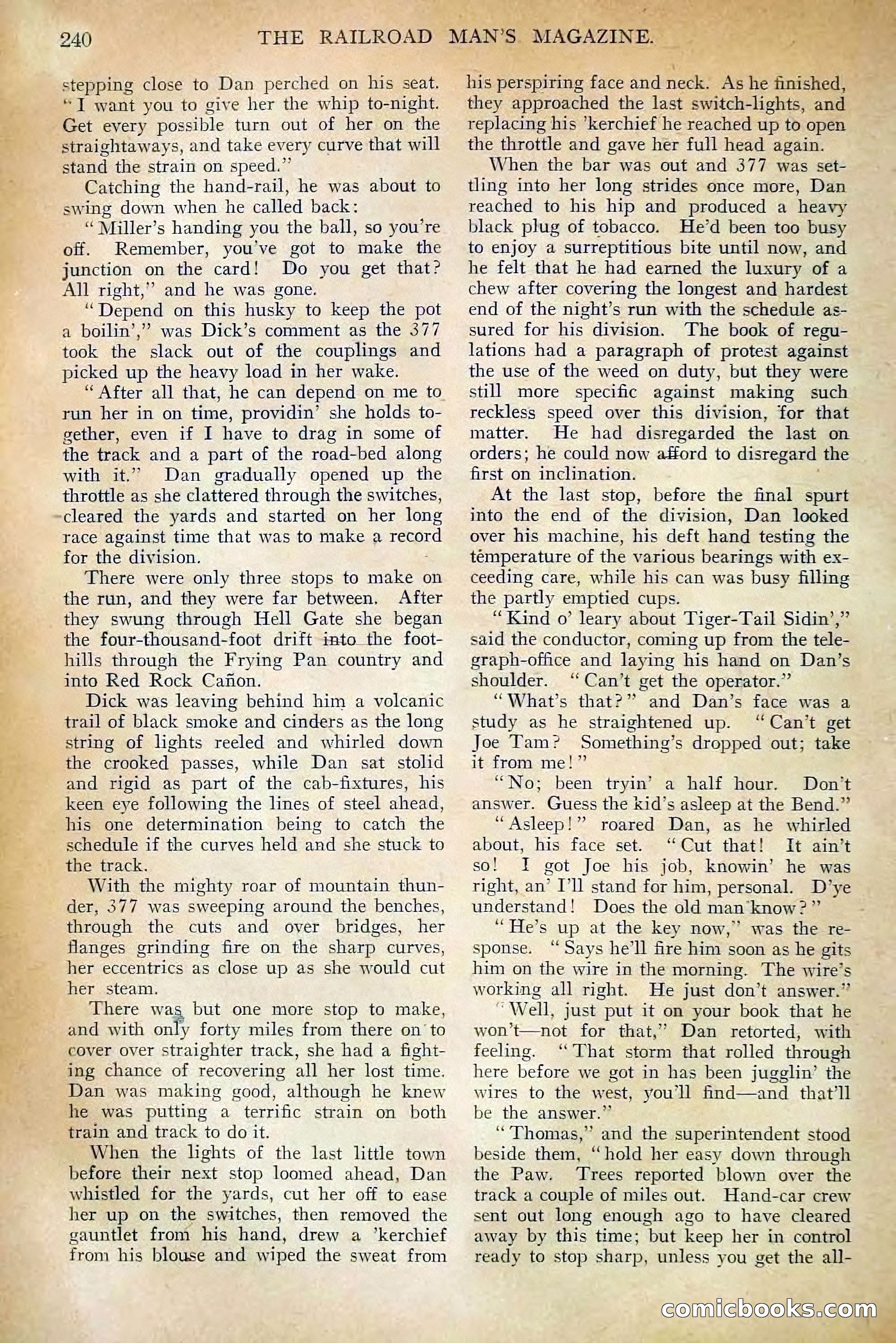The Railroad Man's Magazine, March 1911 — page 66 of 230