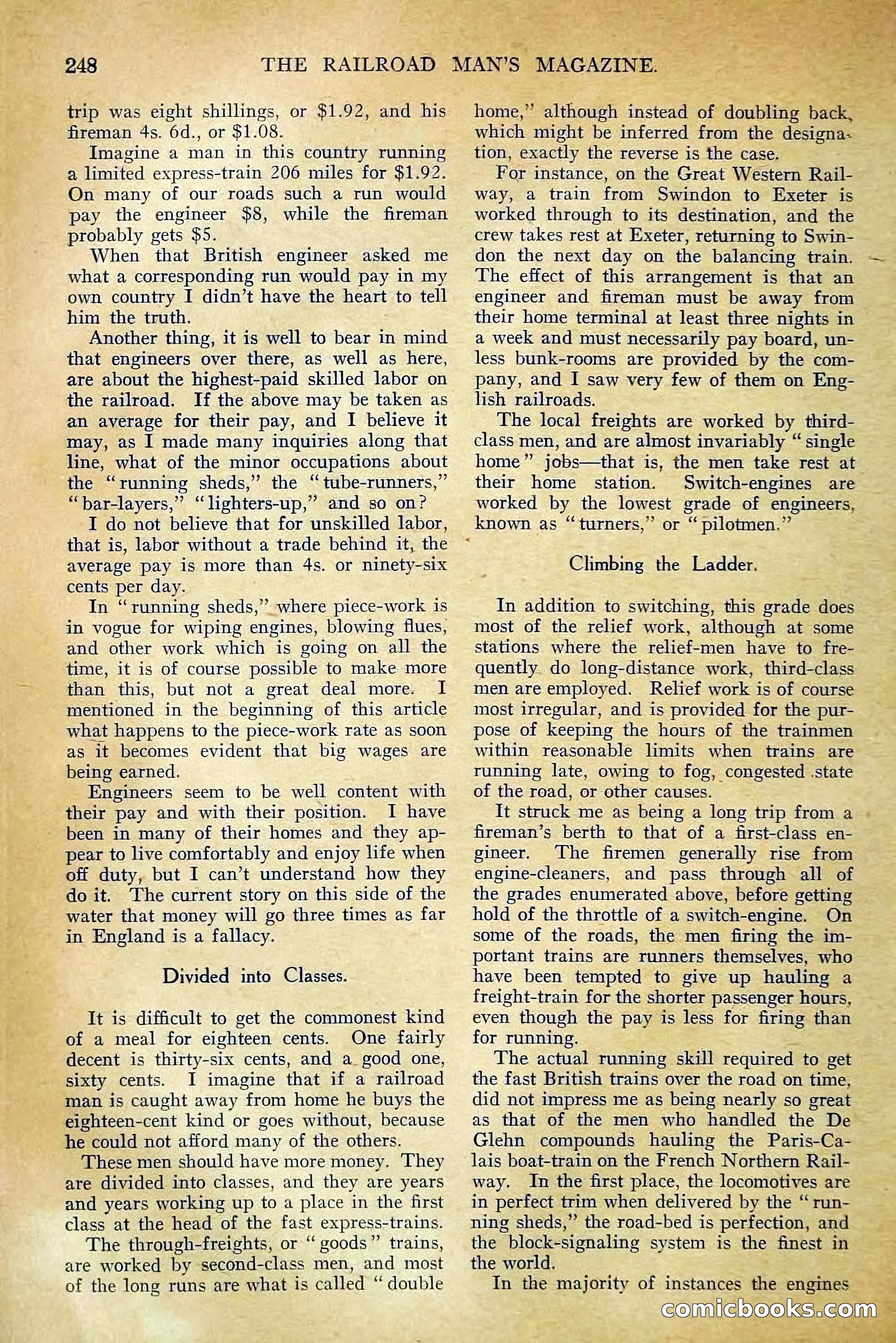 The Railroad Man's Magazine, March 1911 — page 74 of 230