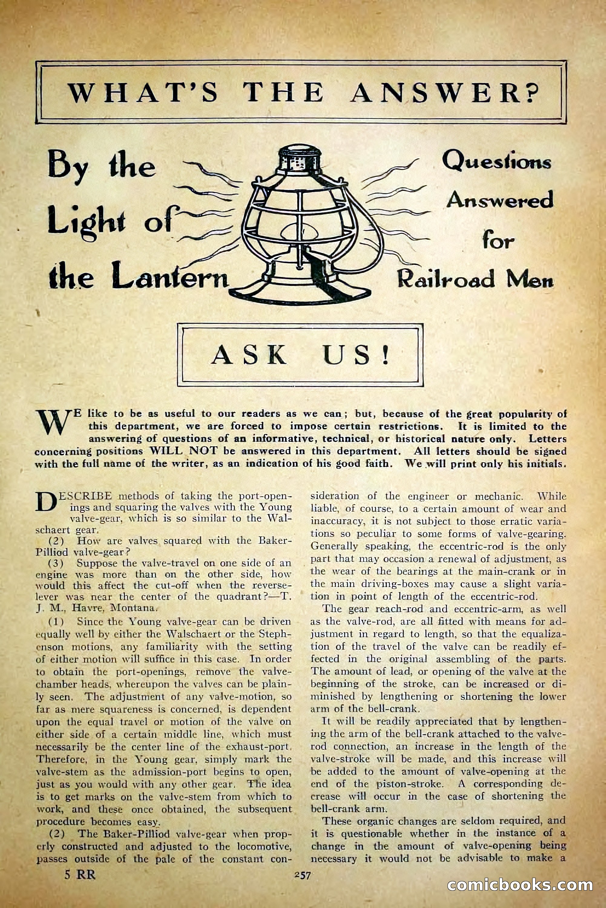 The Railroad Man's Magazine, March 1911 — page 83 of 230