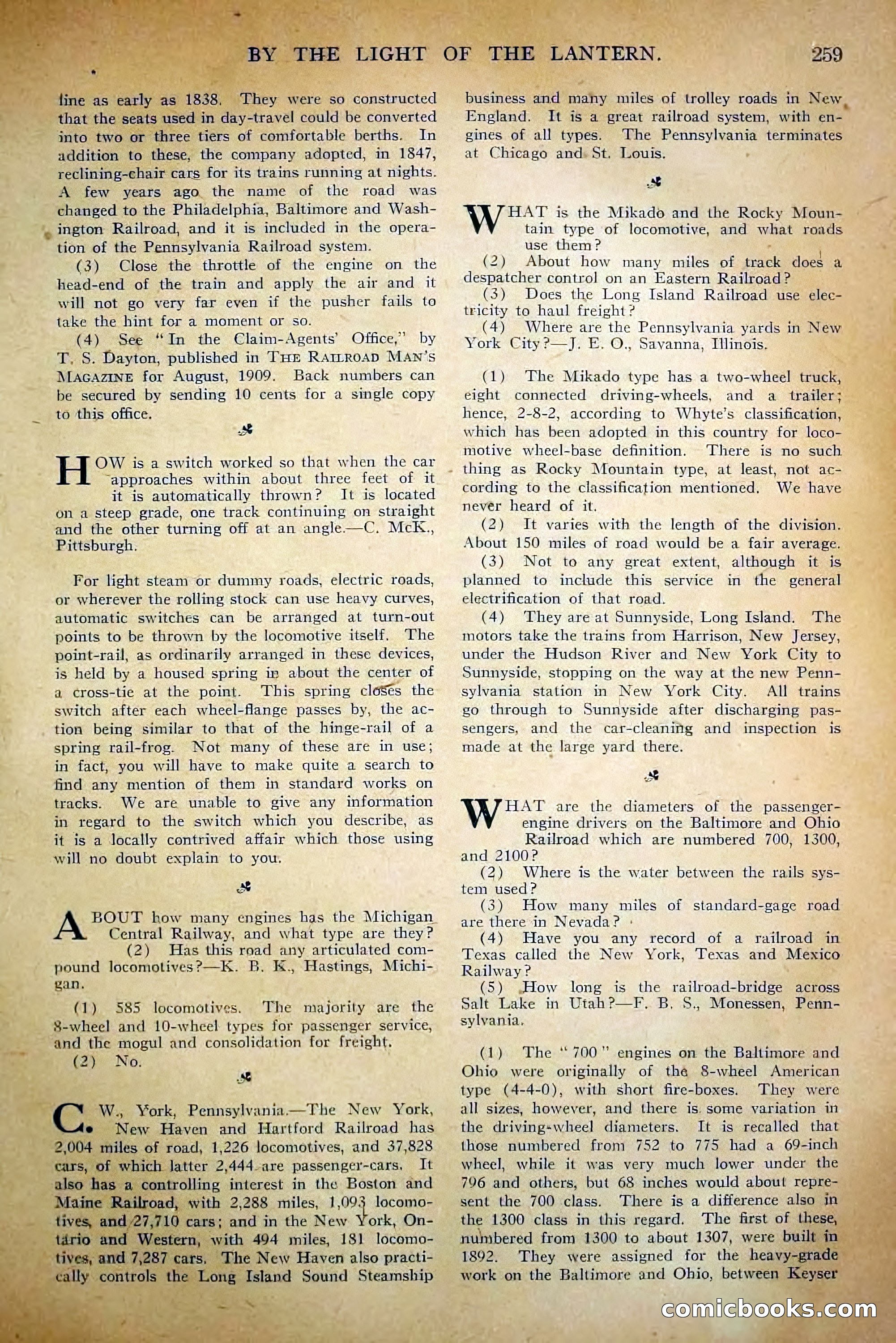 The Railroad Man's Magazine, March 1911 — page 85 of 230