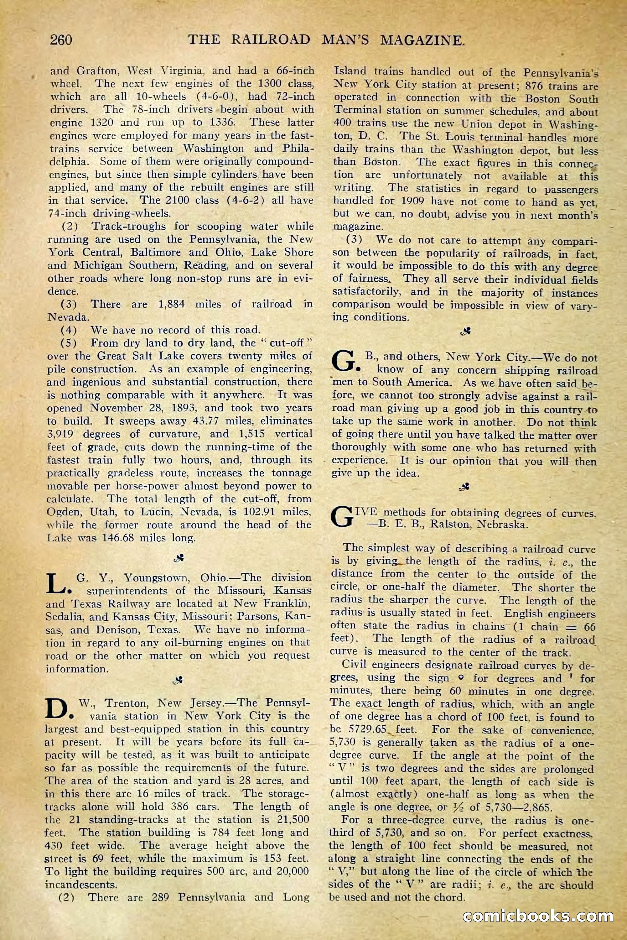 The Railroad Man's Magazine, March 1911 — page 86 of 230