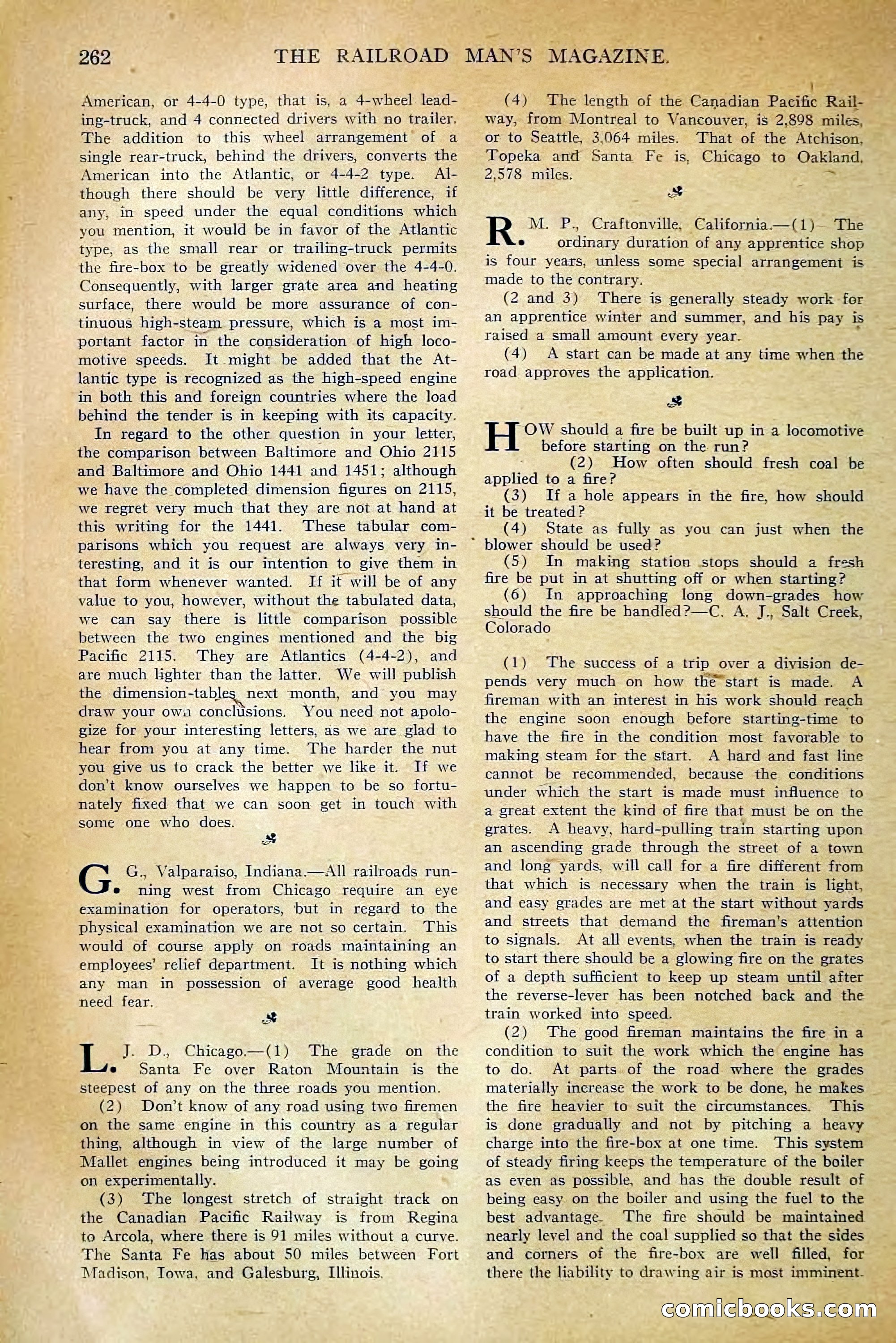 The Railroad Man's Magazine, March 1911 — page 88 of 230