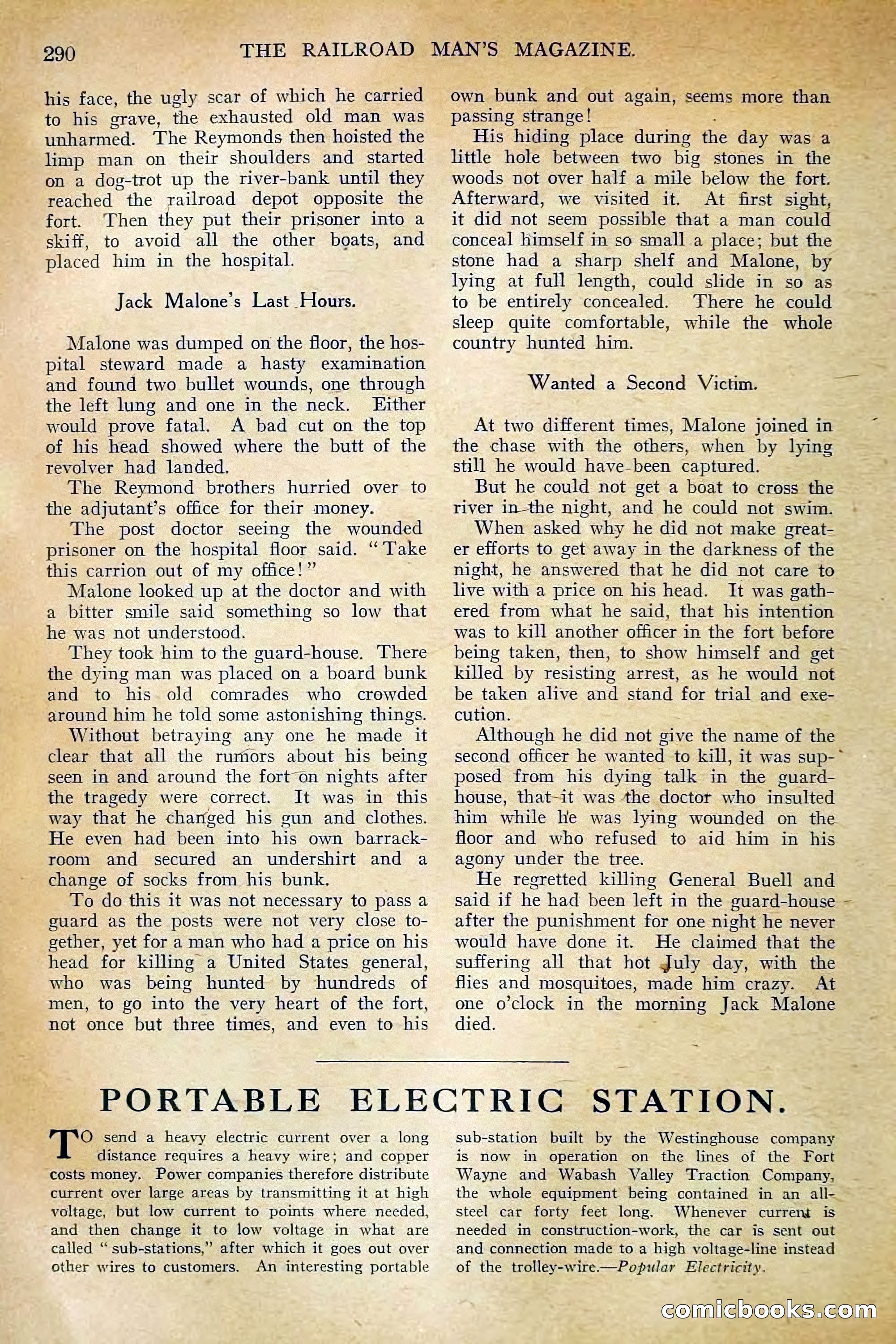 The Railroad Man's Magazine, March 1911 — page 116 of 230