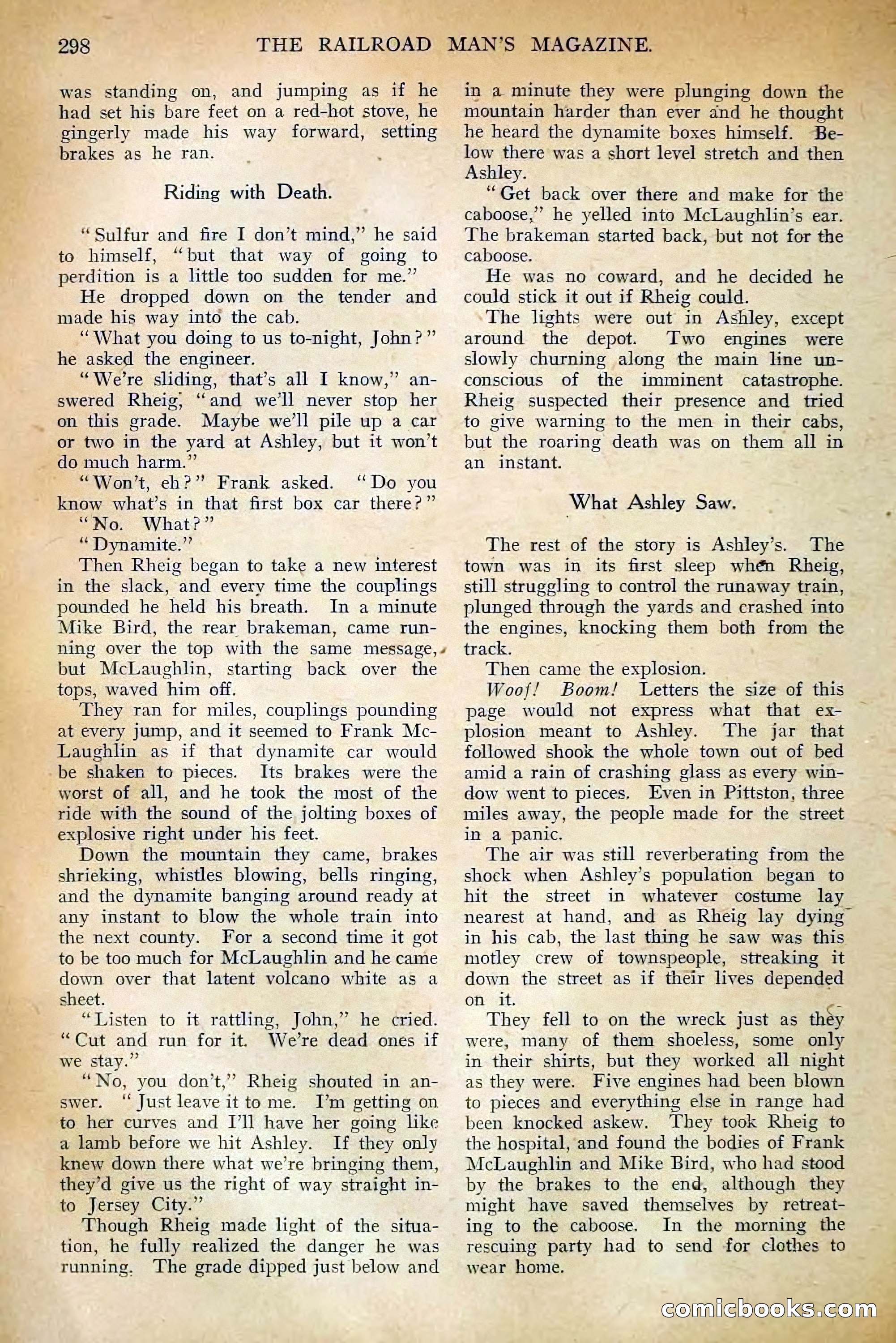 The Railroad Man's Magazine, March 1911 — page 124 of 230