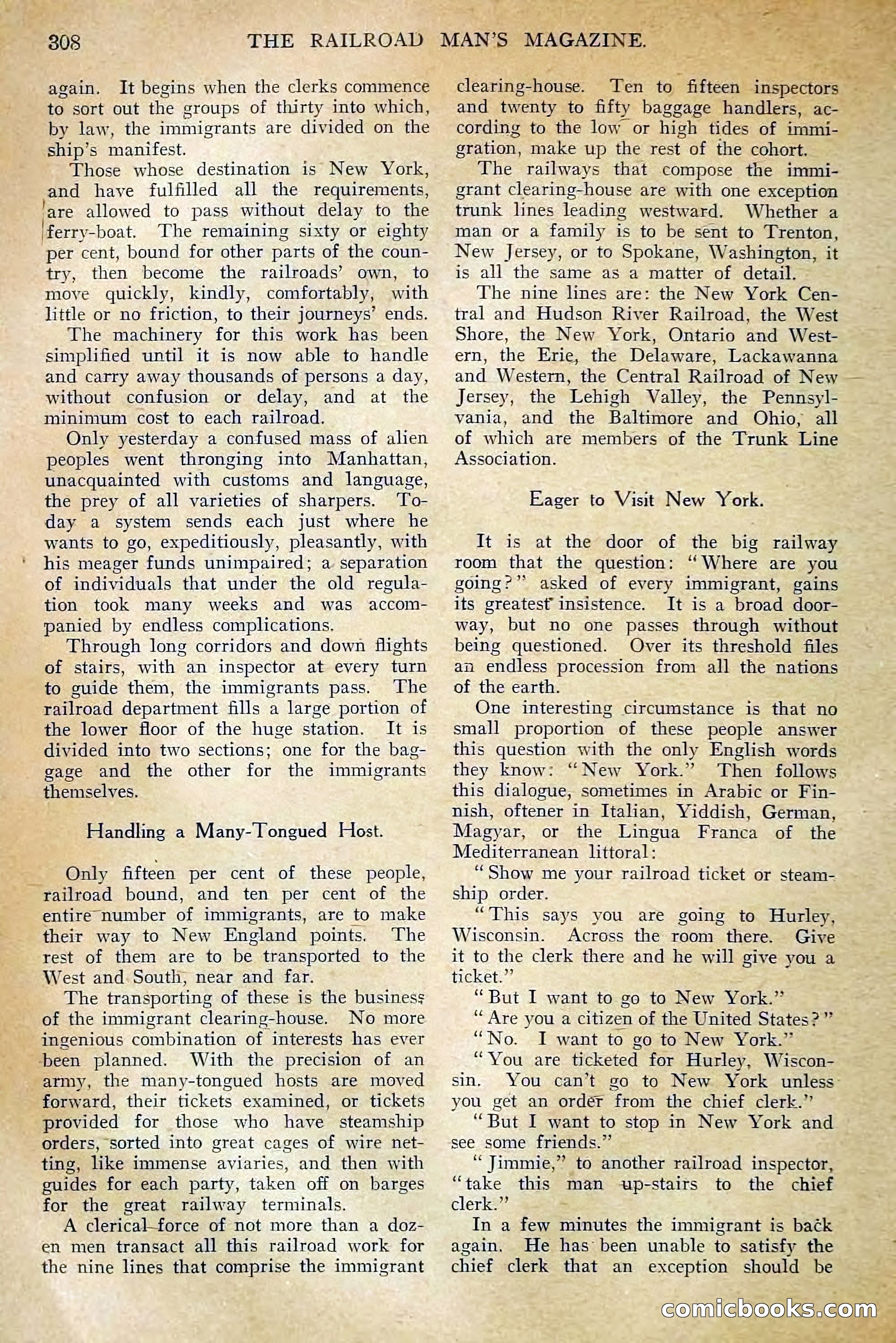 The Railroad Man's Magazine, March 1911 — page 134 of 230