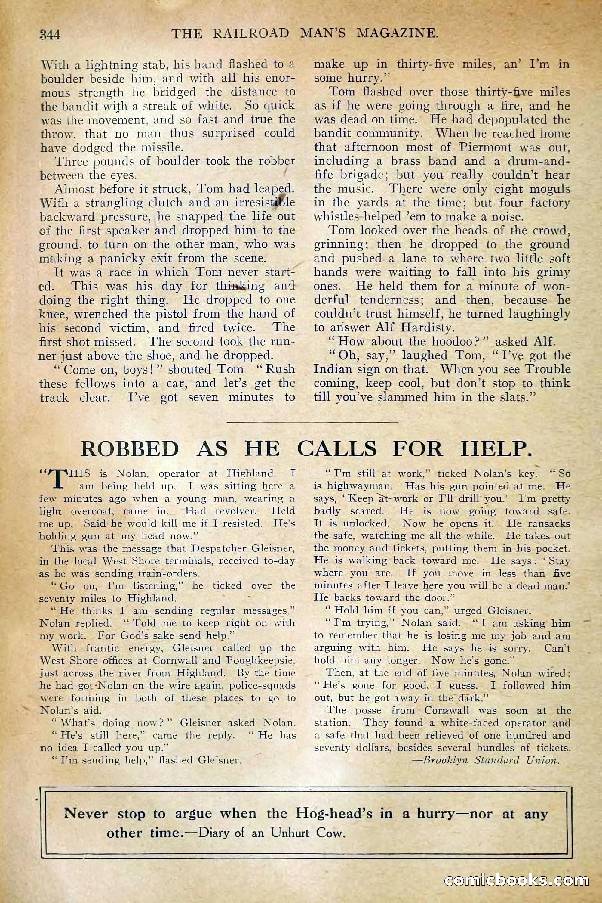 The Railroad Man's Magazine, March 1911 — page 170 of 230