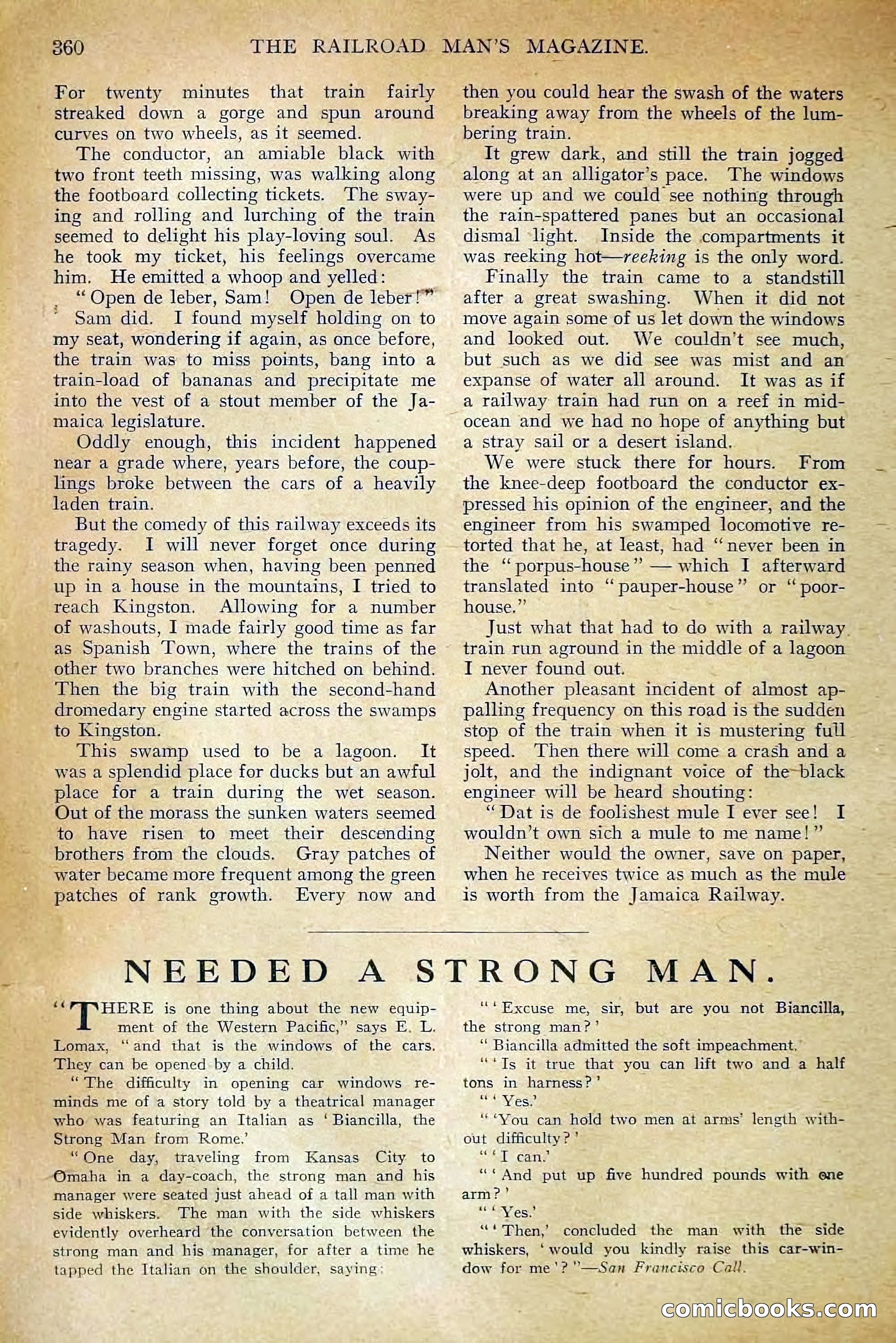 The Railroad Man's Magazine, March 1911 — page 186 of 230