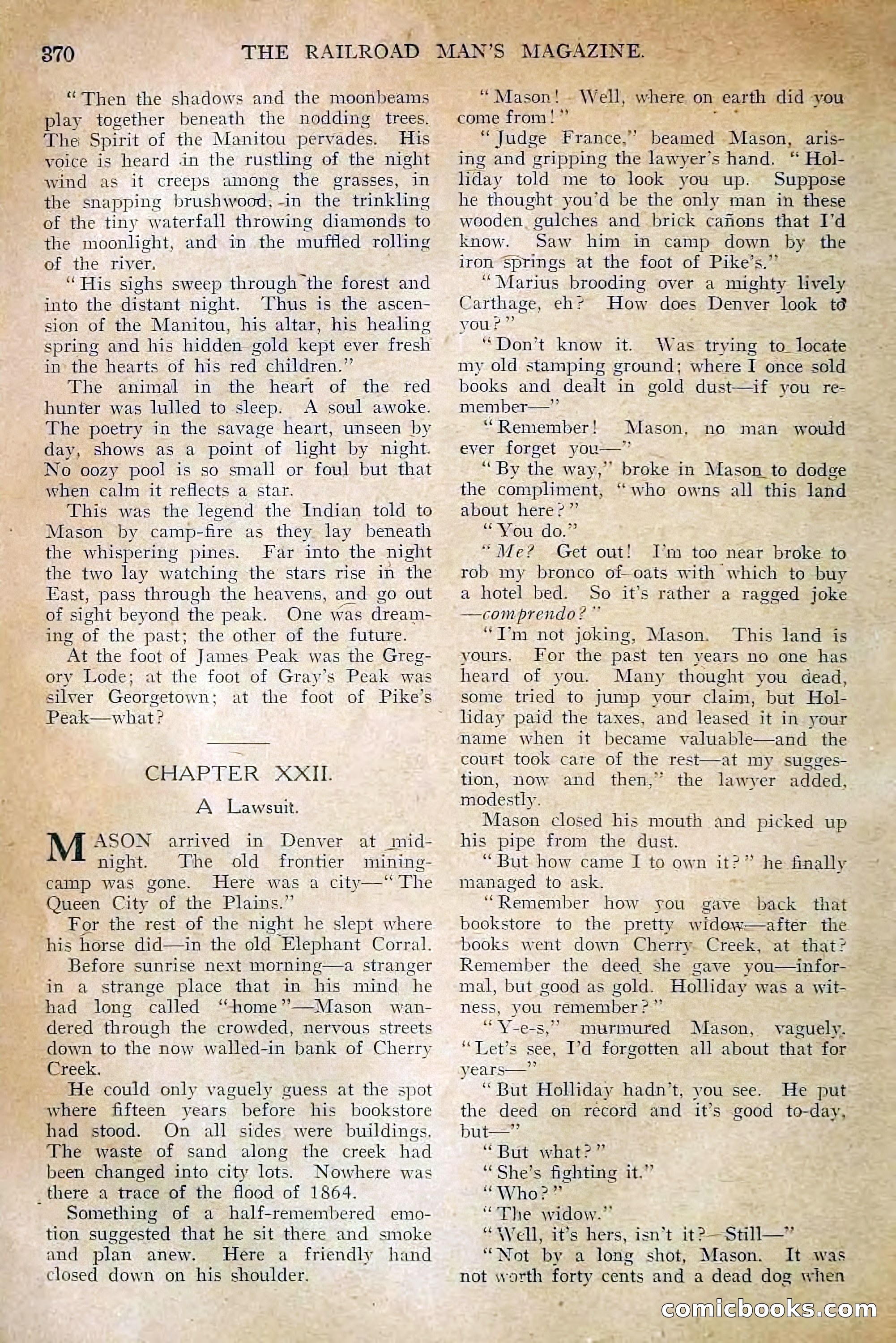 The Railroad Man's Magazine, March 1911 — page 196 of 230