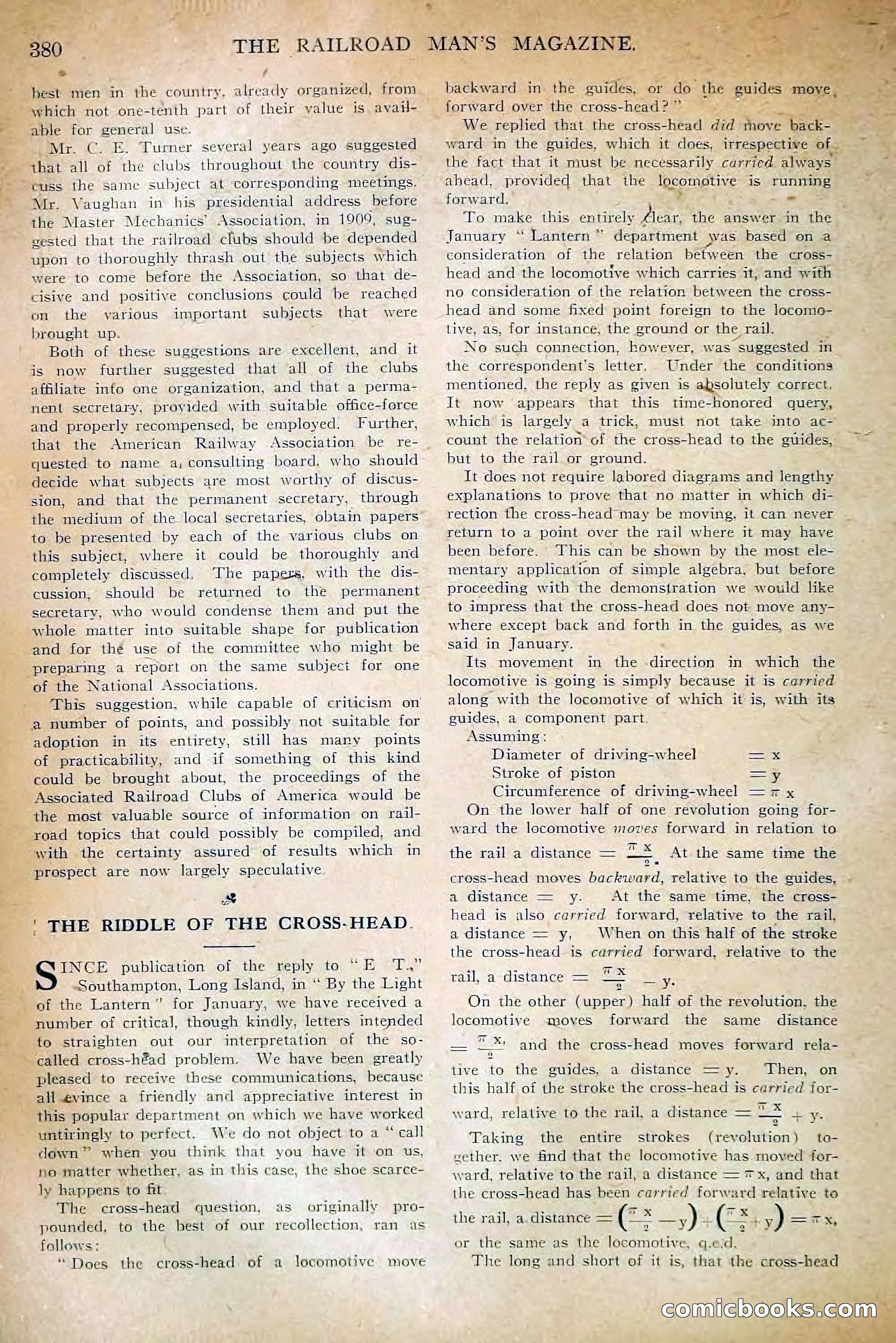 The Railroad Man's Magazine, March 1911 — page 206 of 230