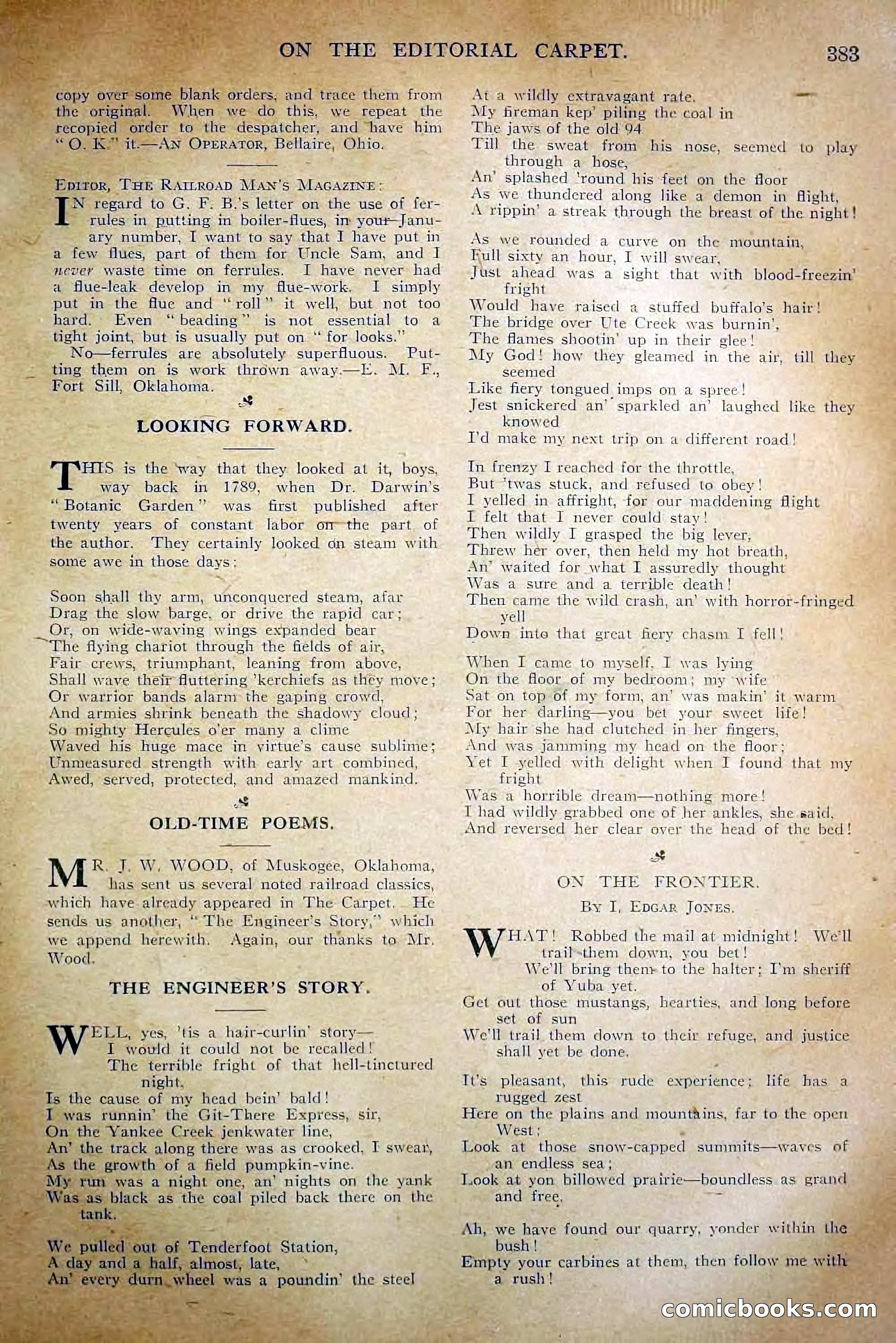 The Railroad Man's Magazine, March 1911 — page 209 of 230